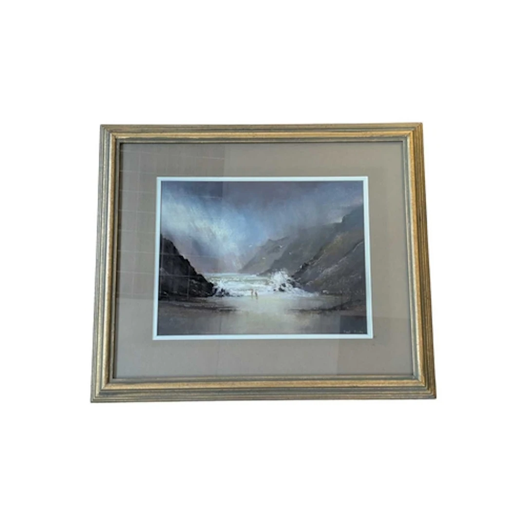 Paul Hardy (British 20th century ) A Pastel study of a Devon...