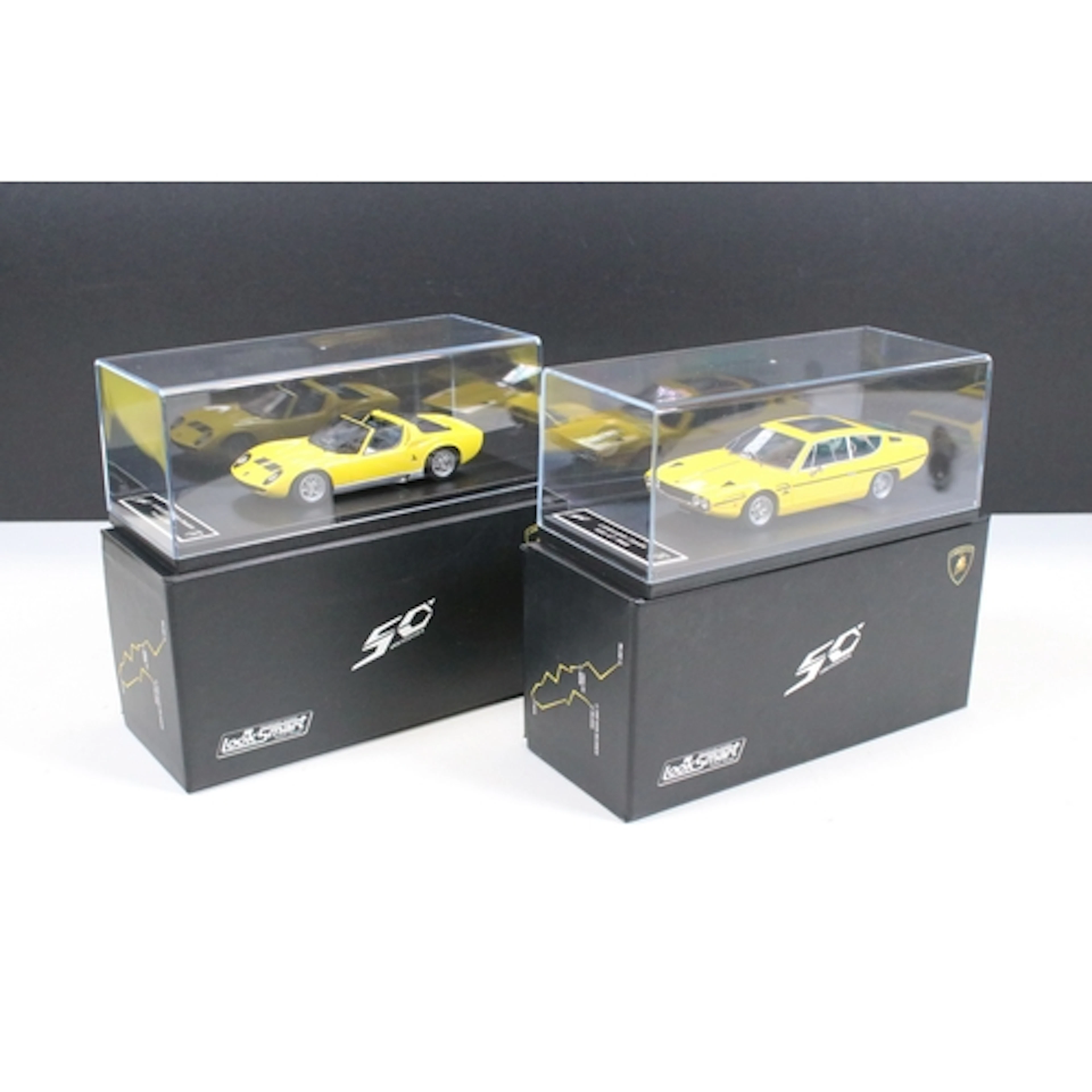 Two boxed / cased Look Smart / LookSmart Models Lamborghini ...