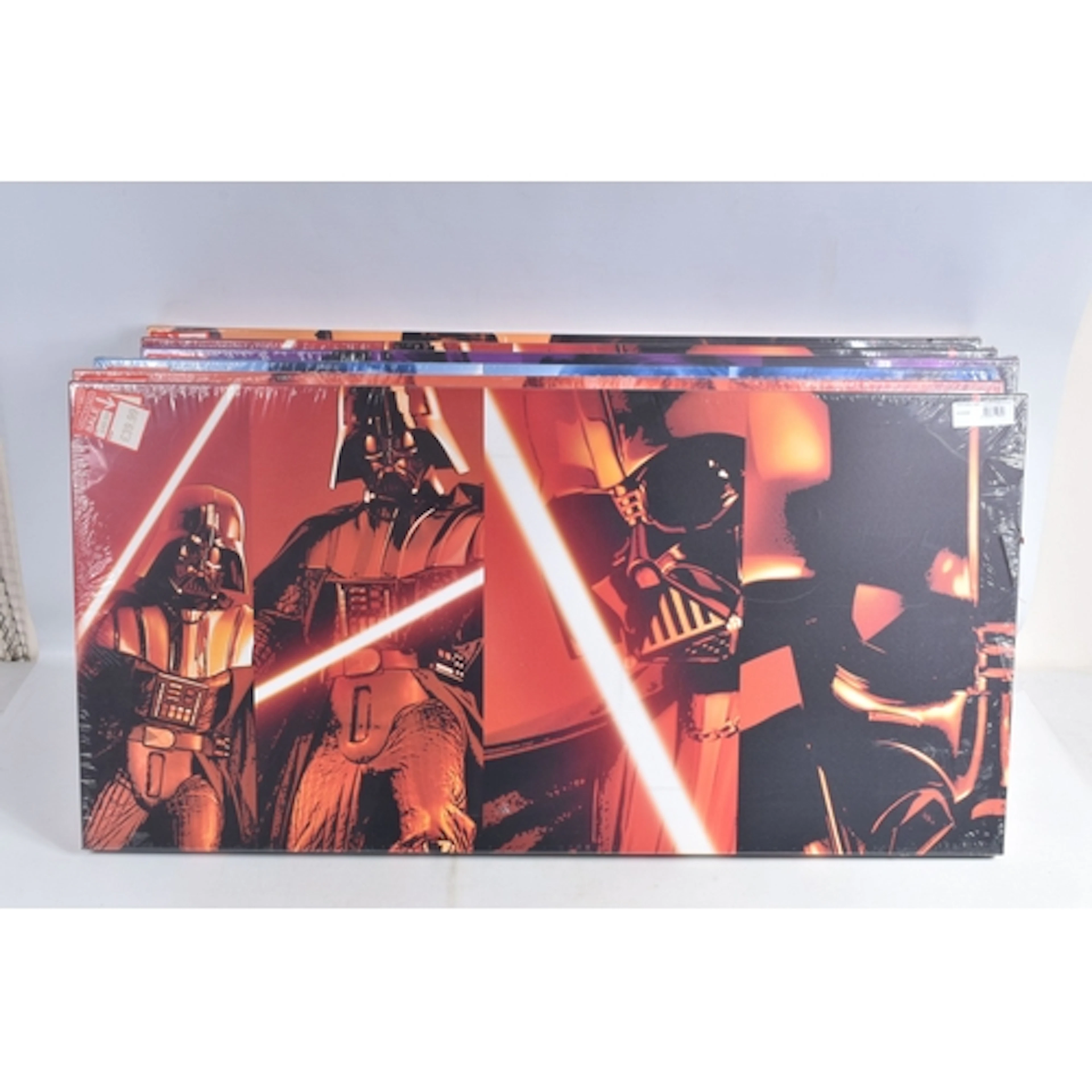 SIX NEW STAR WARS PRINTS ON CANVAS, featuring Han Solo, Chew...