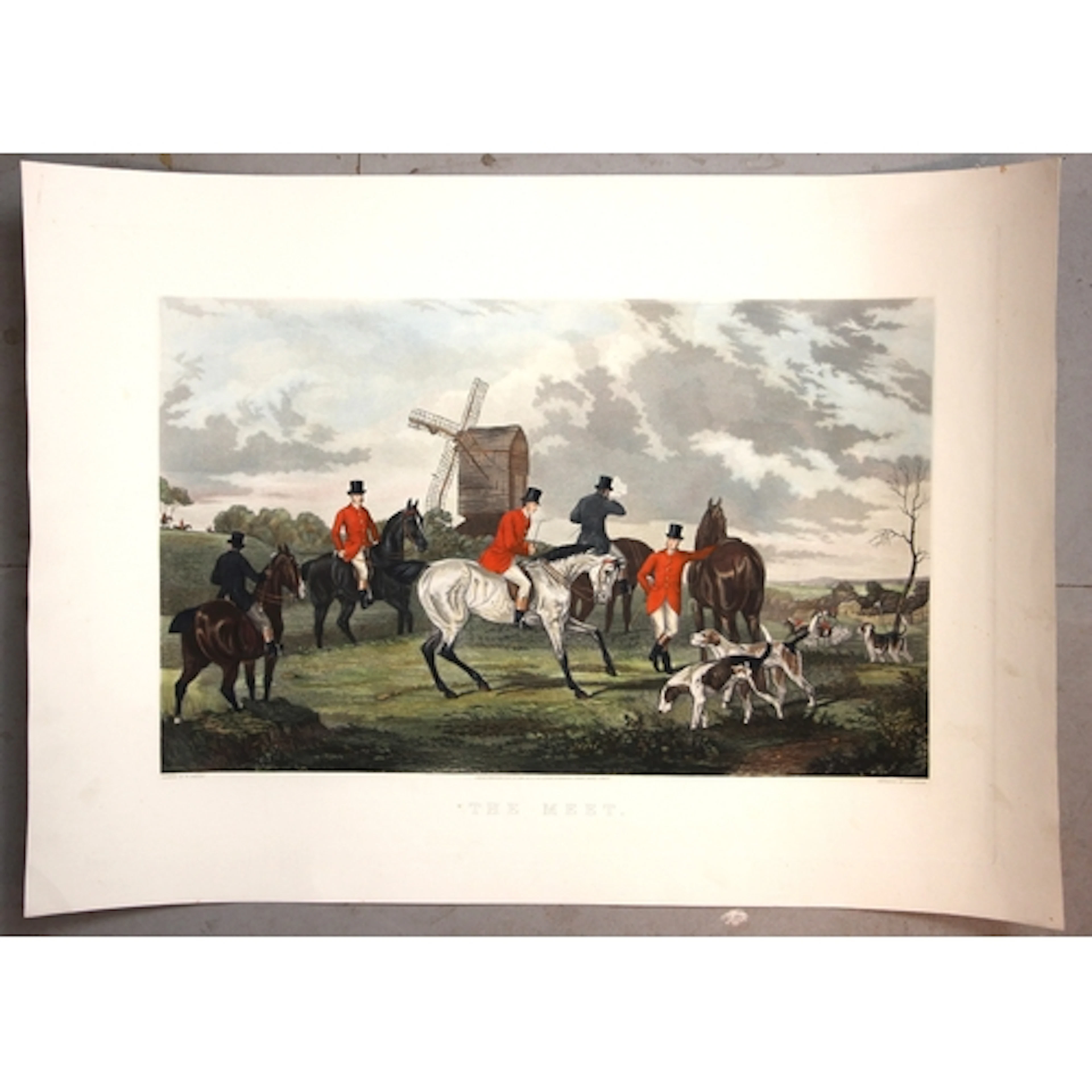After William Shayer (British, 1787-1879), 'The Meet', 'Fu...