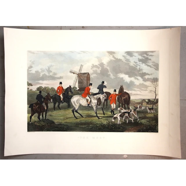 After William Shayer (British, 1787-1879), 'The Meet', 'Fu...