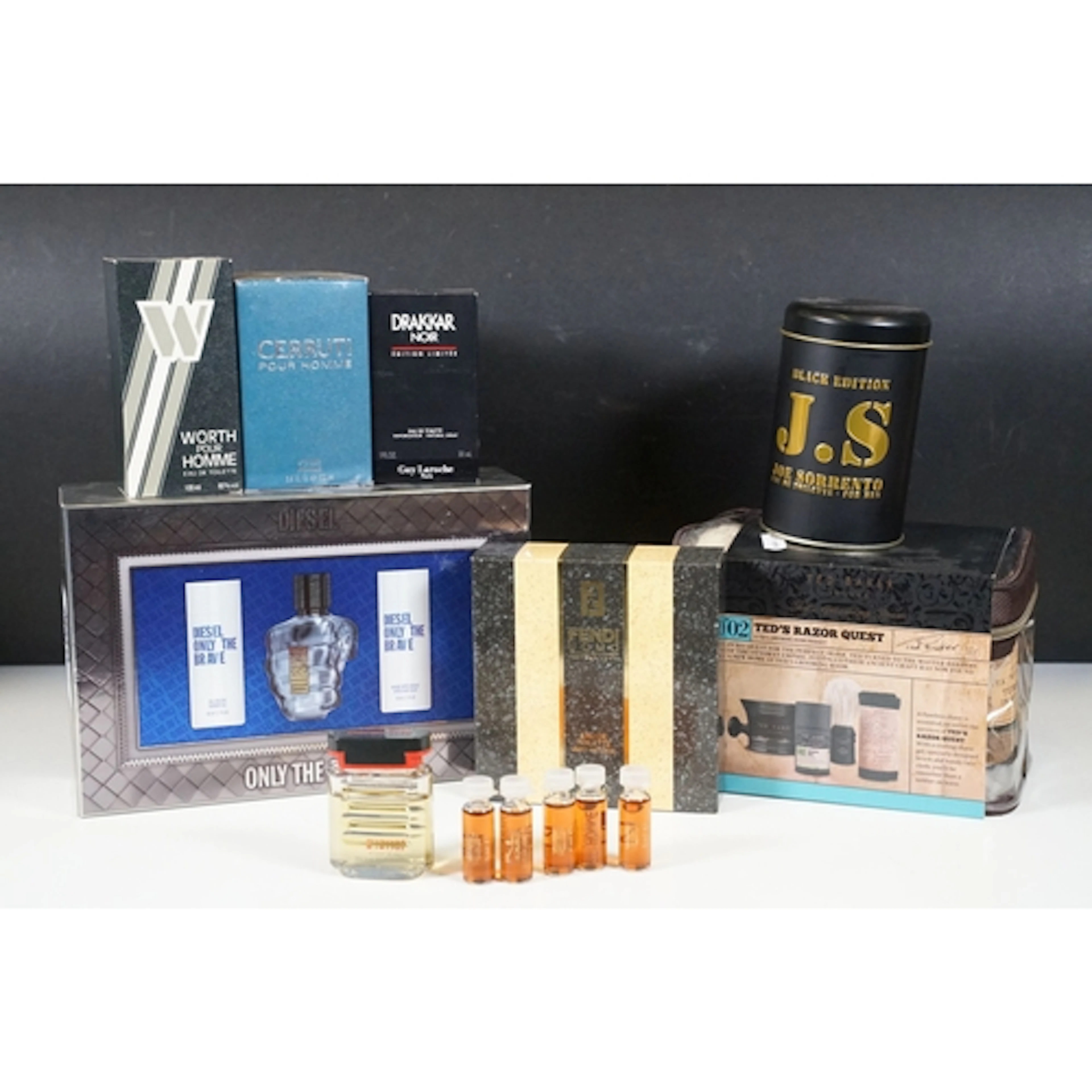 Fendi Uomo Eau de Toilette 100ml, Joe Sorrento Black Edition...