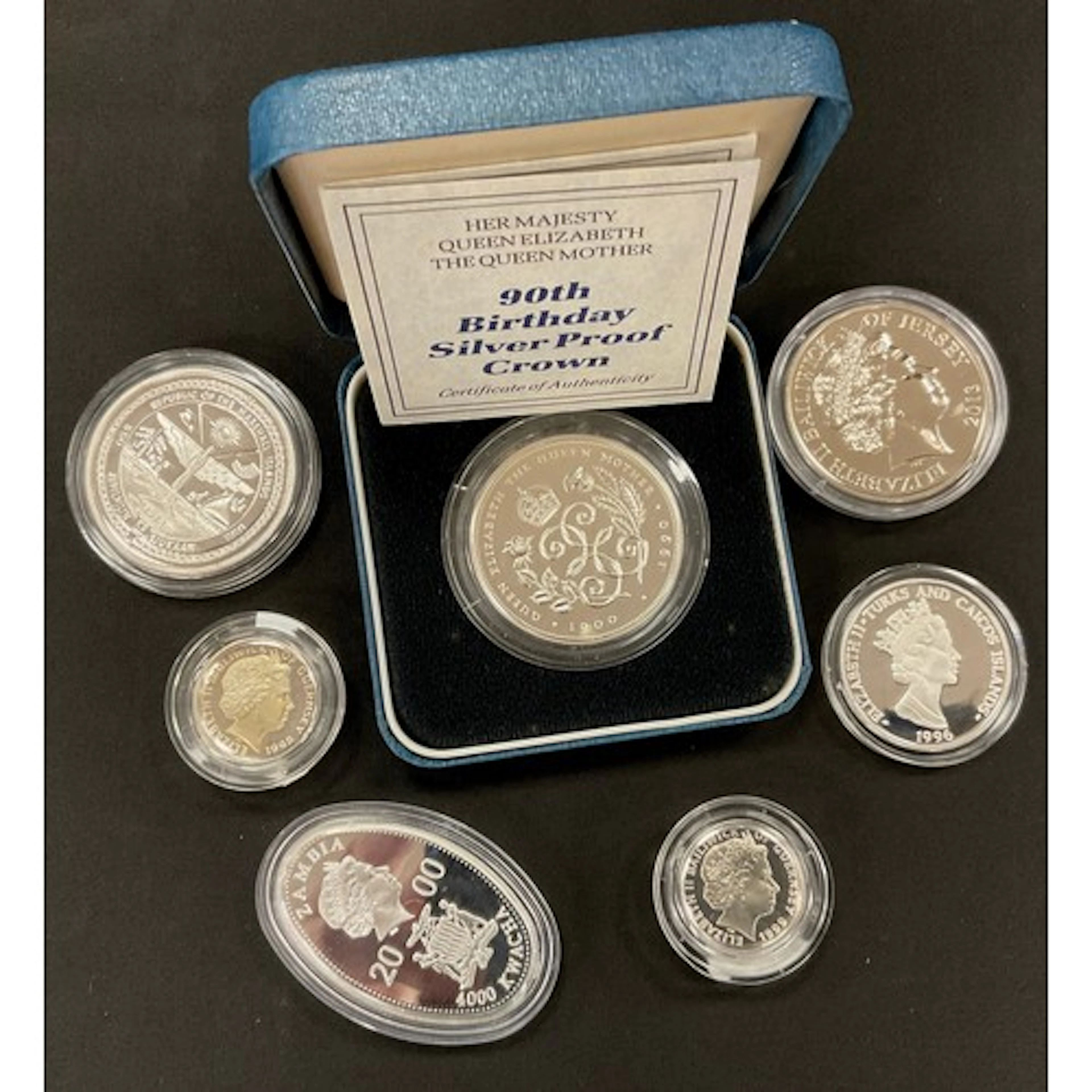 Numismatics - an Elizabeth II 1998/99 silver proof piedfort ...