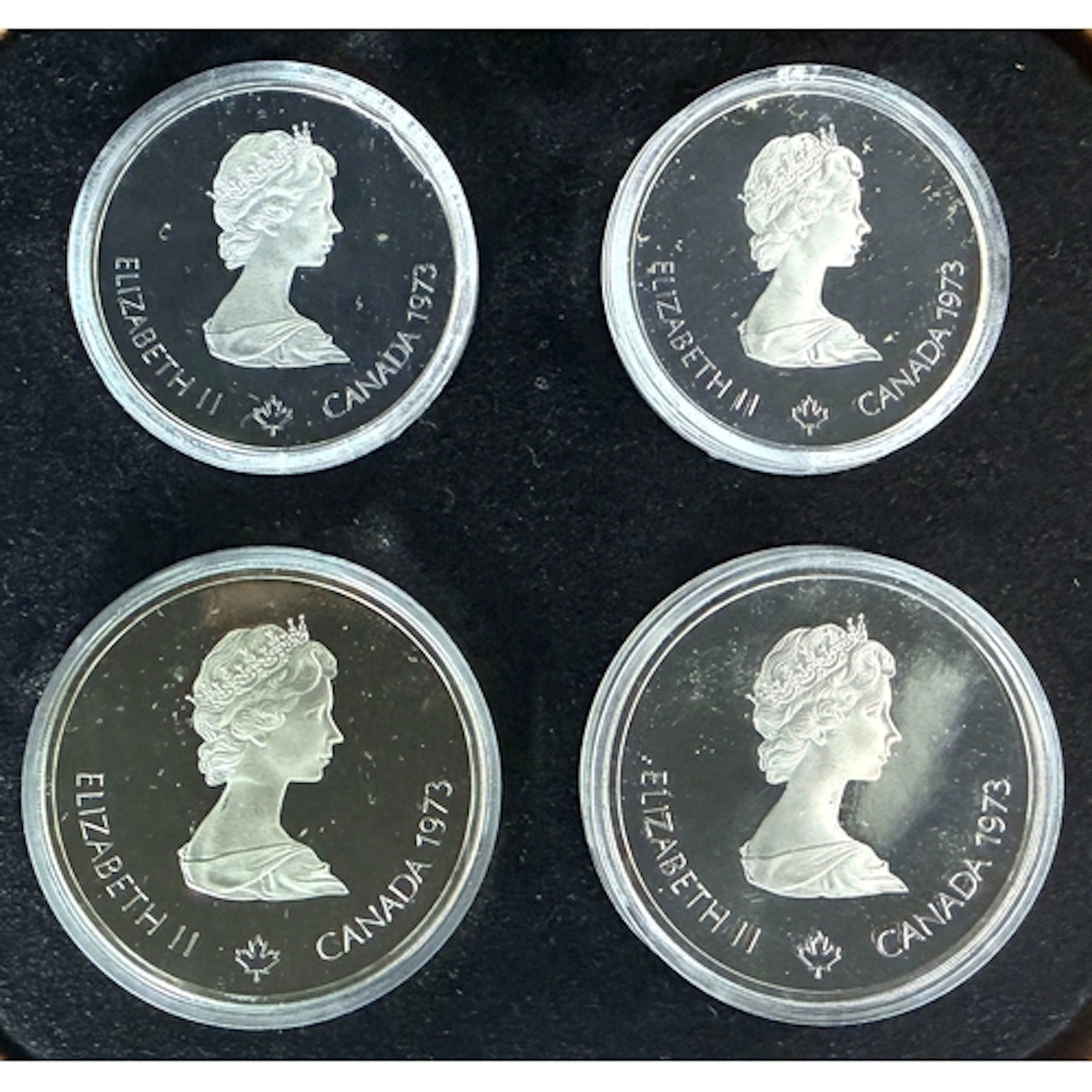 Canada 1973 Montreal Olympics Series I Geographic silver pro...