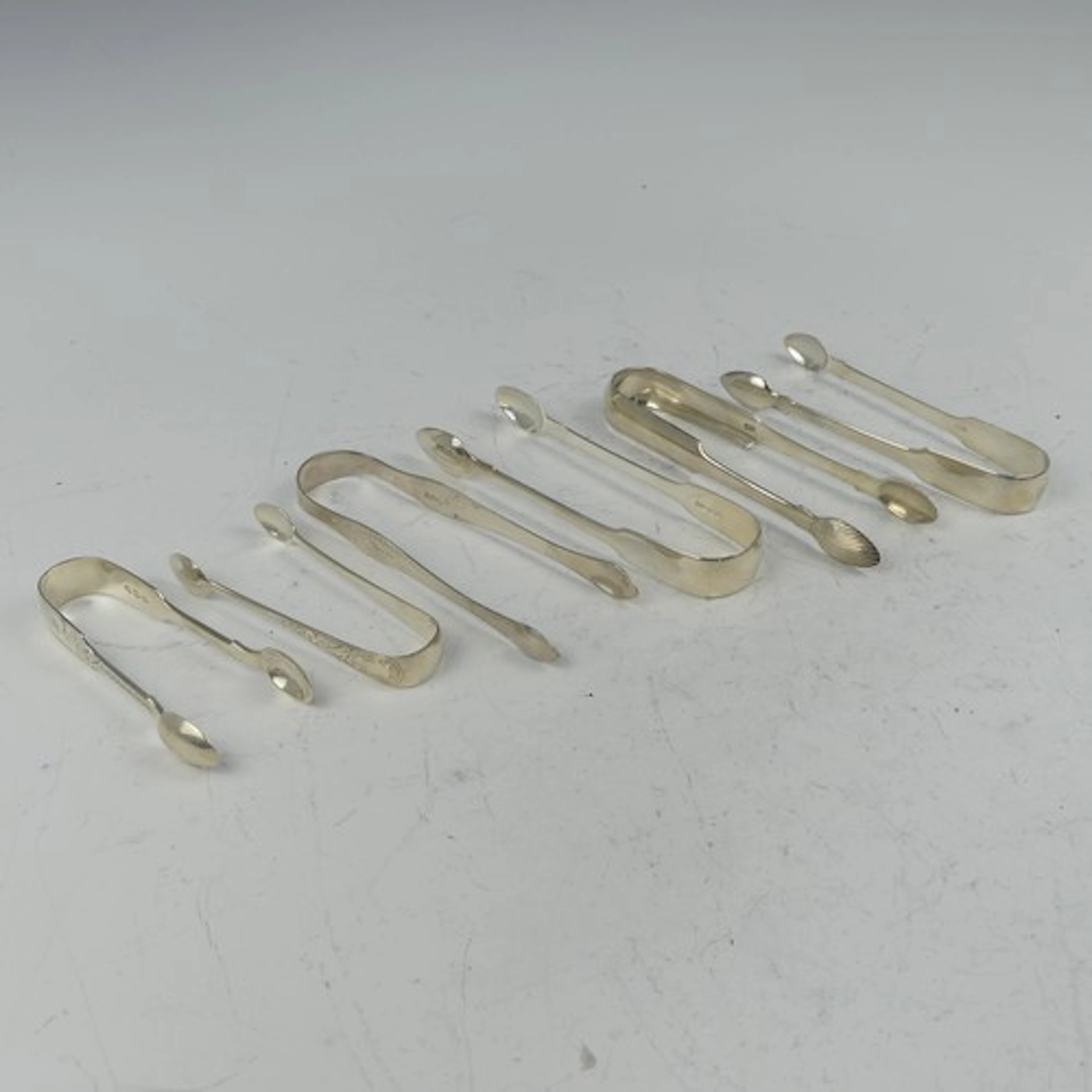 A pair of George III silver Sugar Tongs, by Peter, Ann &...