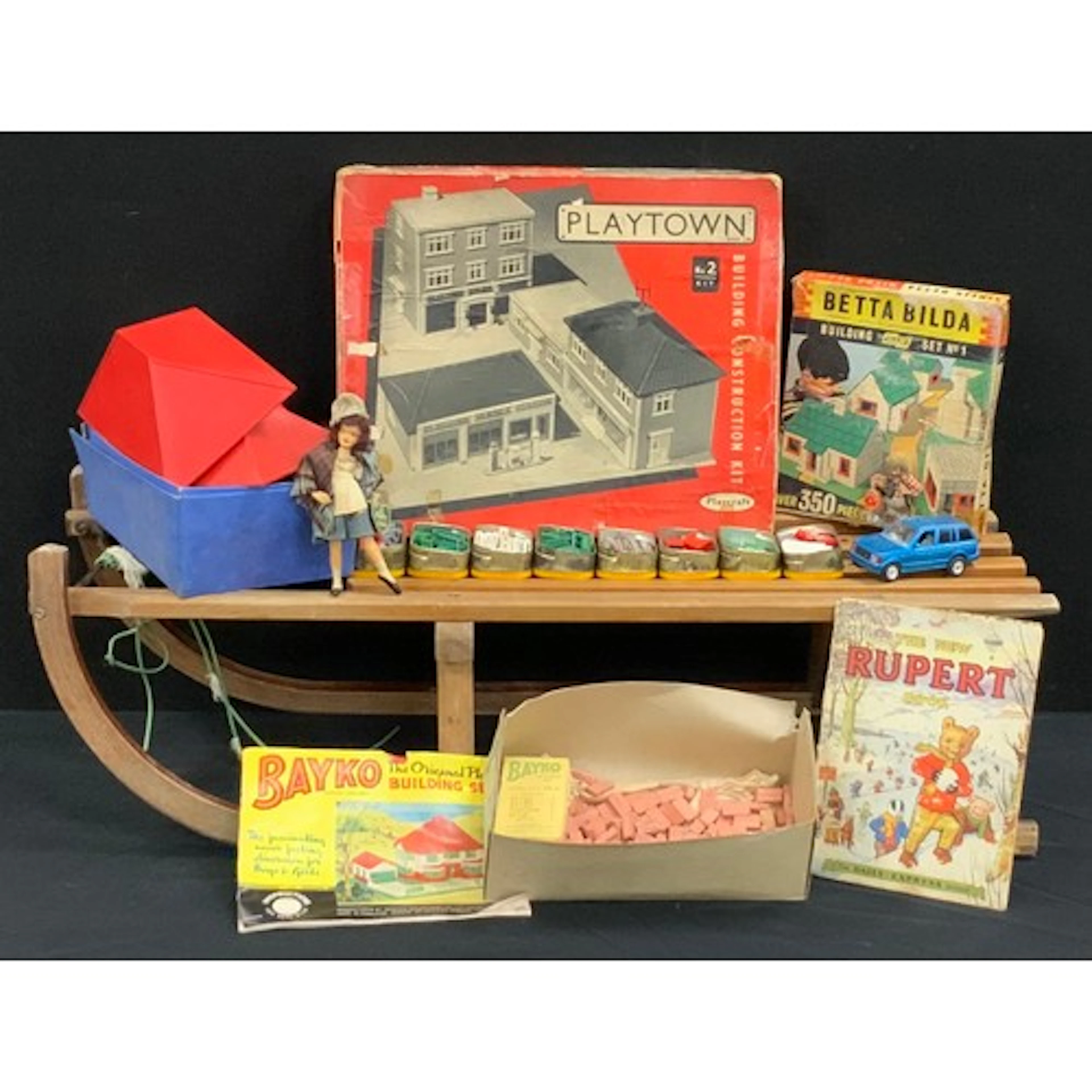 Boxes and objects - vintage toys and collectibles, playtown ...