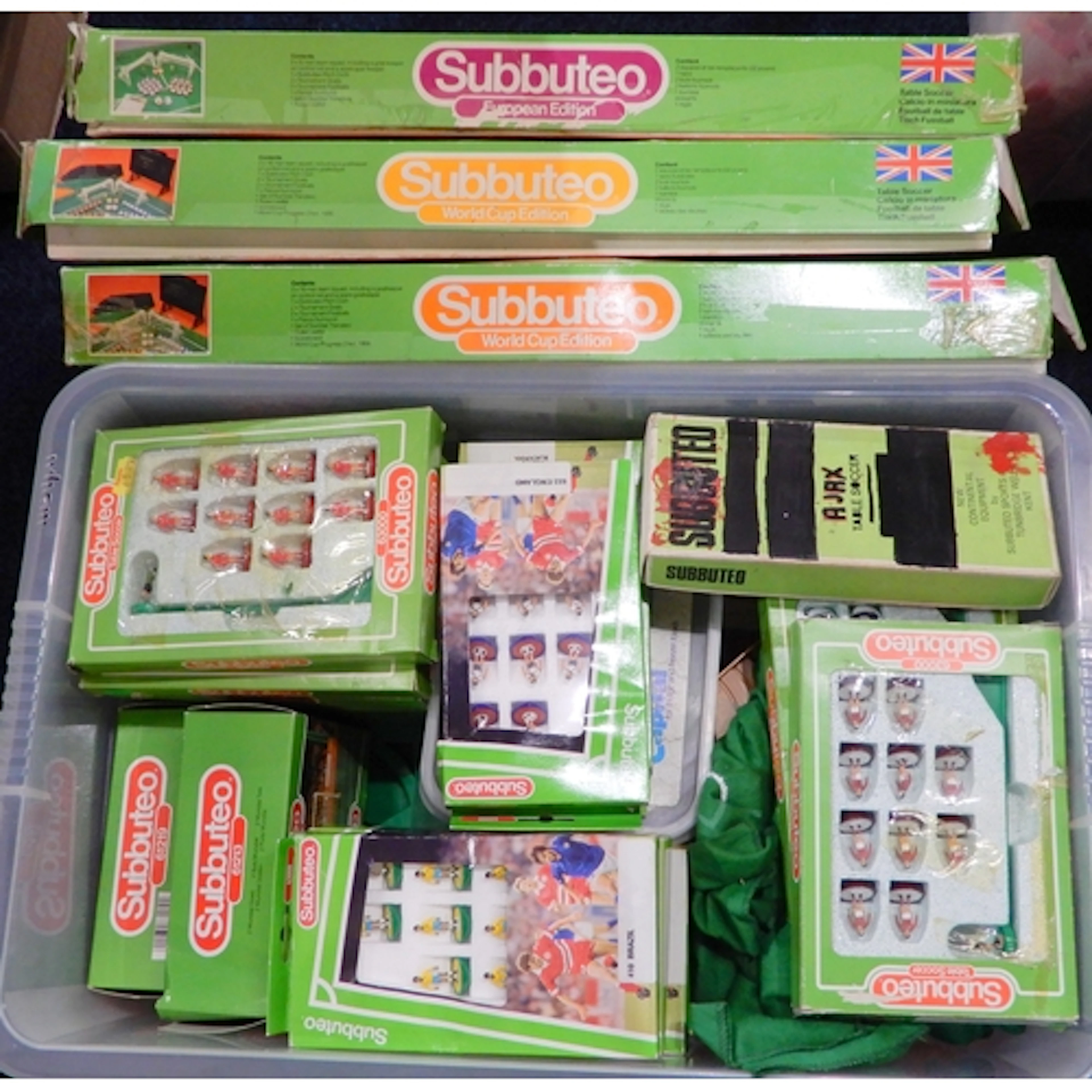 Subbuteo - an extensive collection, with boxed teams to incl...