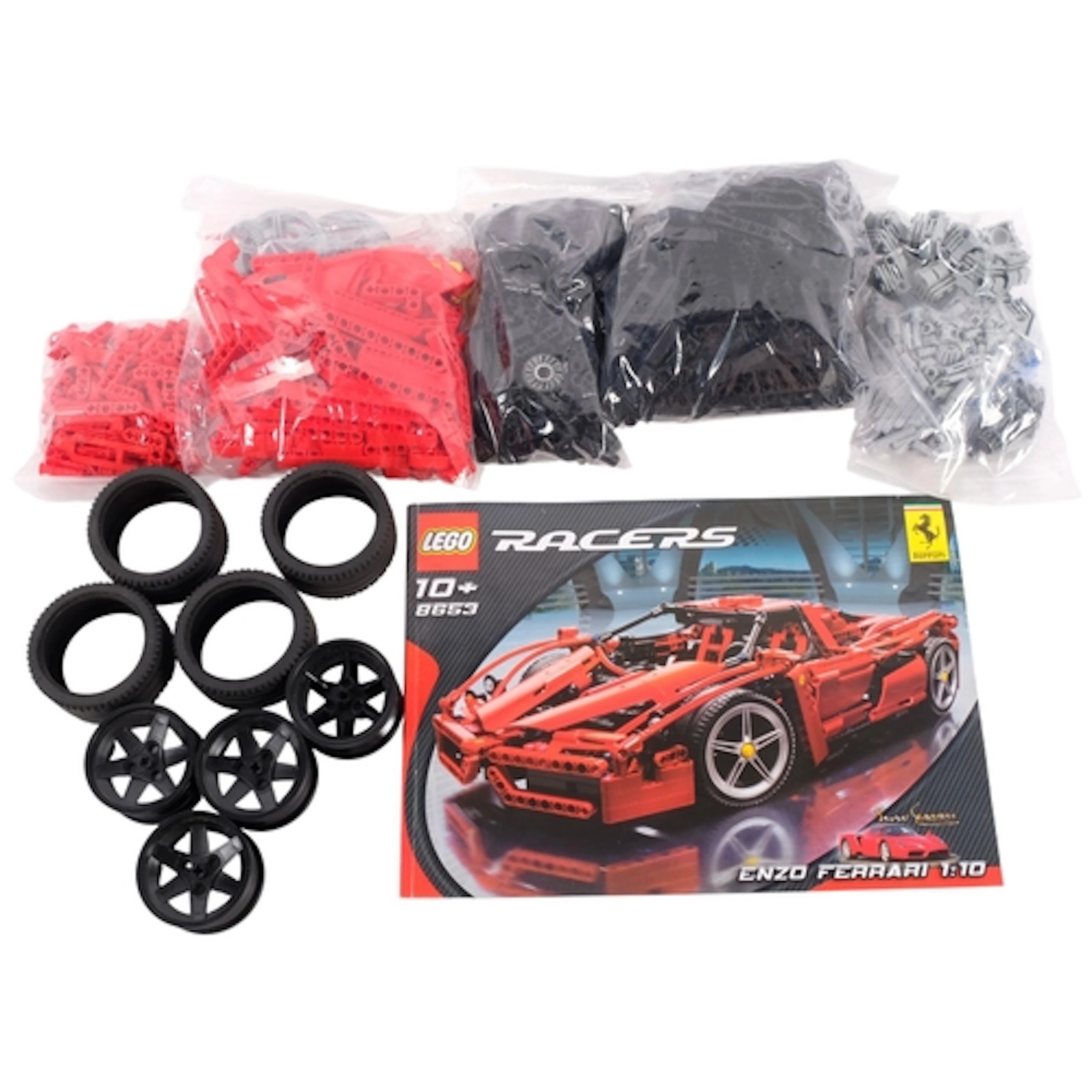 LEGO RACERS - set 8653 Enzo Ferrari, used and bagged