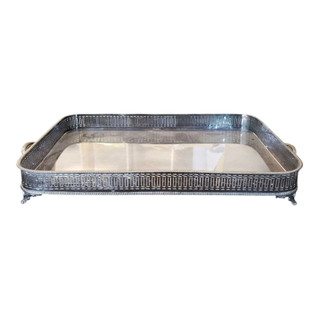 20th century vintage Civic Sheffield silver plated on copper...