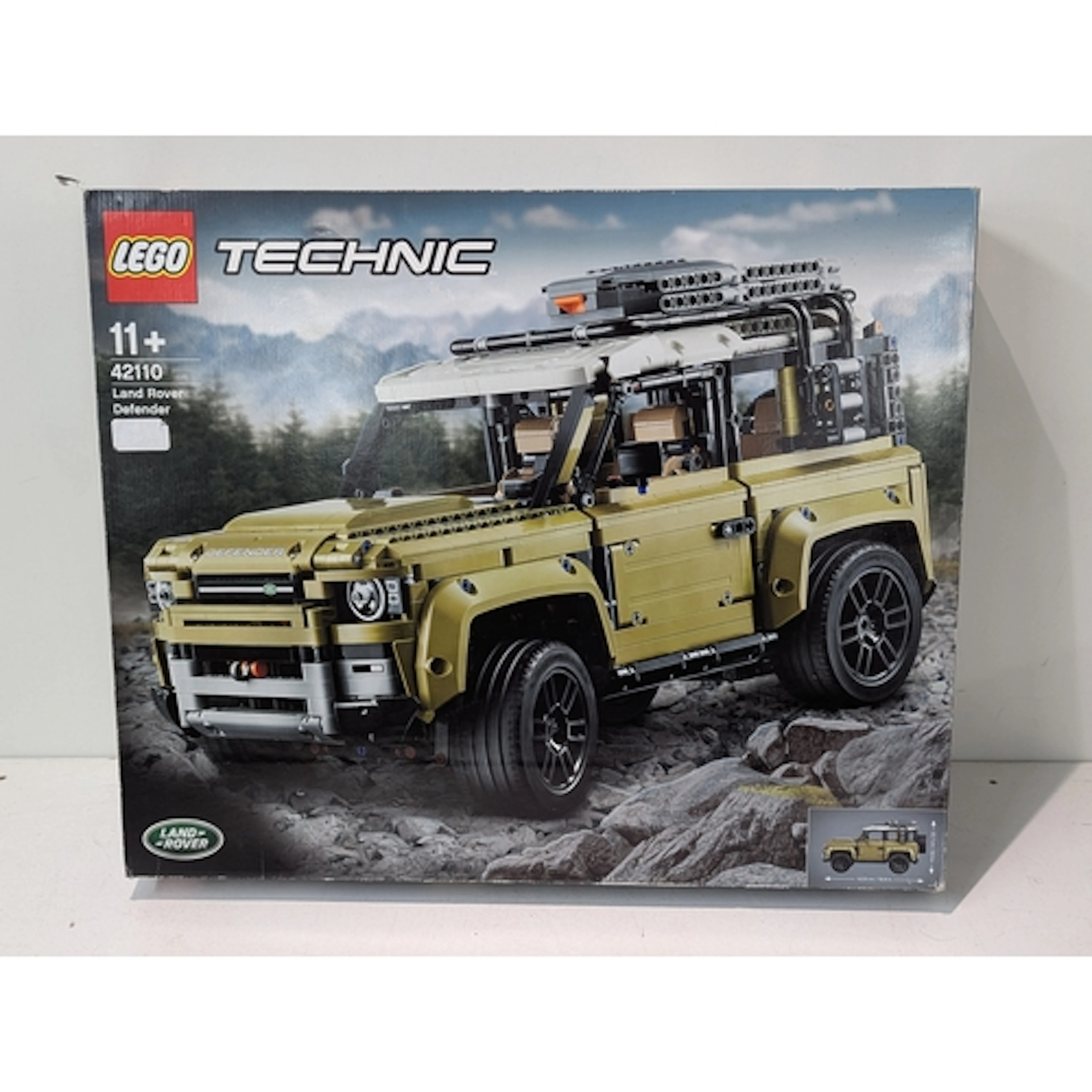A Lego Technic Land Rover Defender set 42110, boxed and appe...