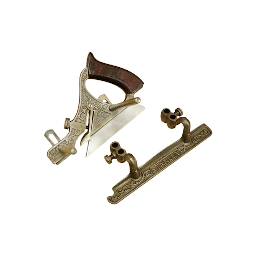 A Stanley No.143 Bull Nose Plow Plane, with fence and attach...