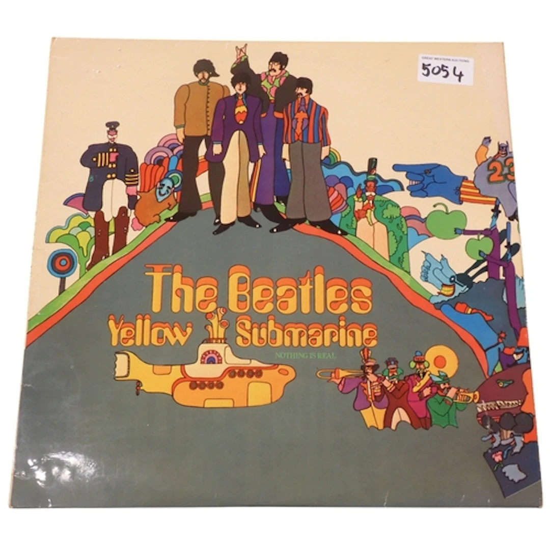 THE BEATLES - Yellow Submarine 1st Mono UK Pressing (PM...