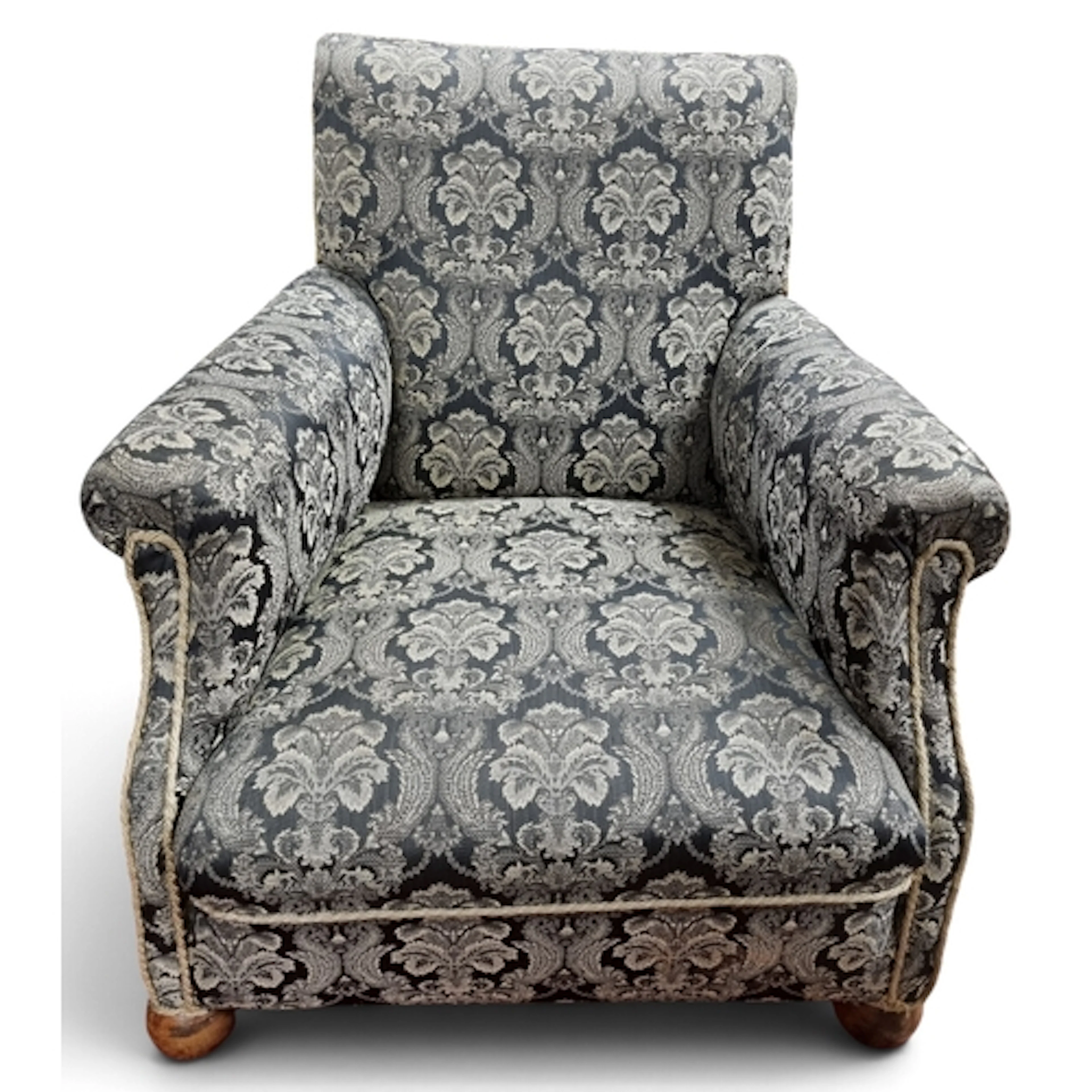 A 19th Century Armchair. SH 35 x BH 80 x W 73 cm approx.