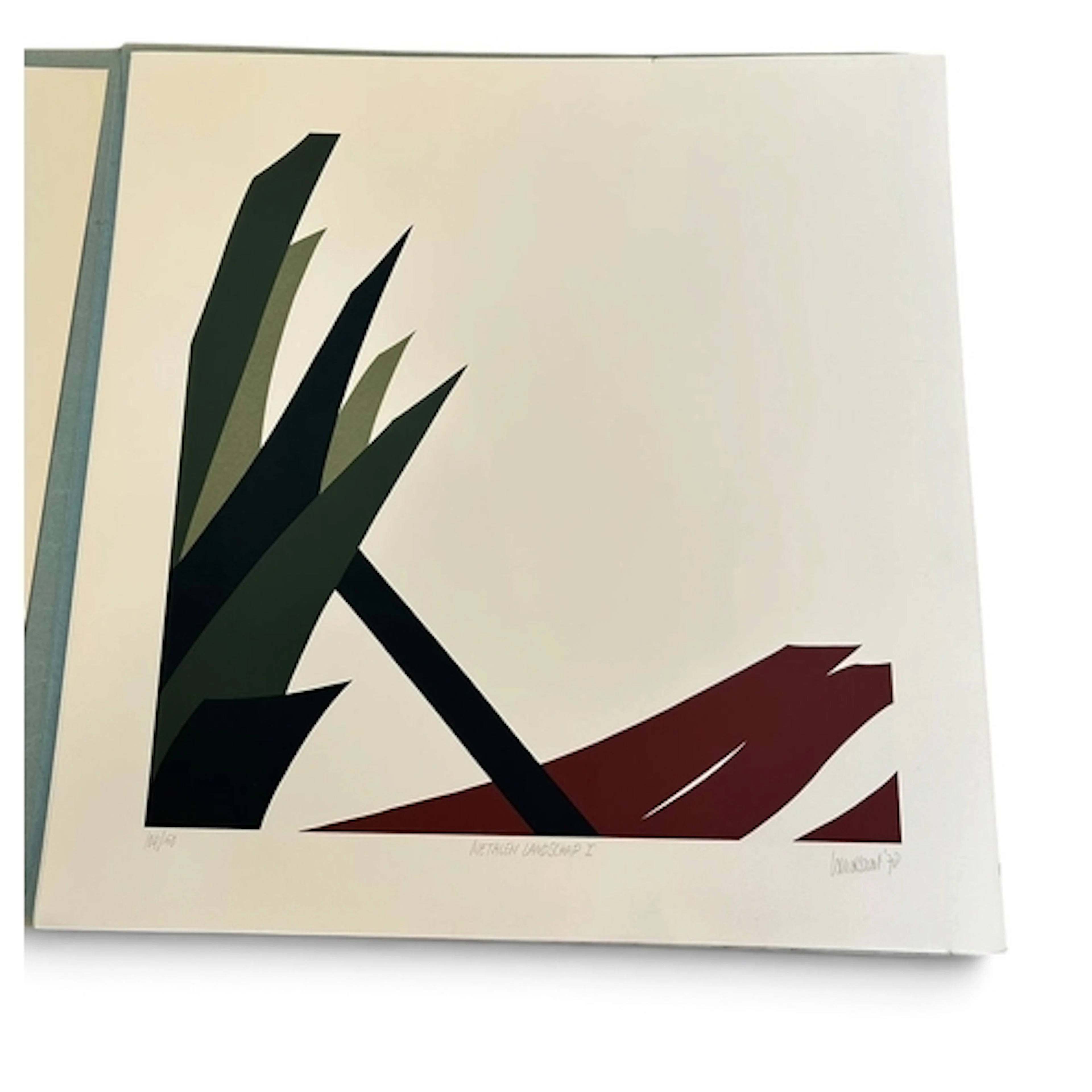 HANS LANDSAAT (DUTCH, B.1935): METALEN LANDSCHAPPEN: VIER ZE...