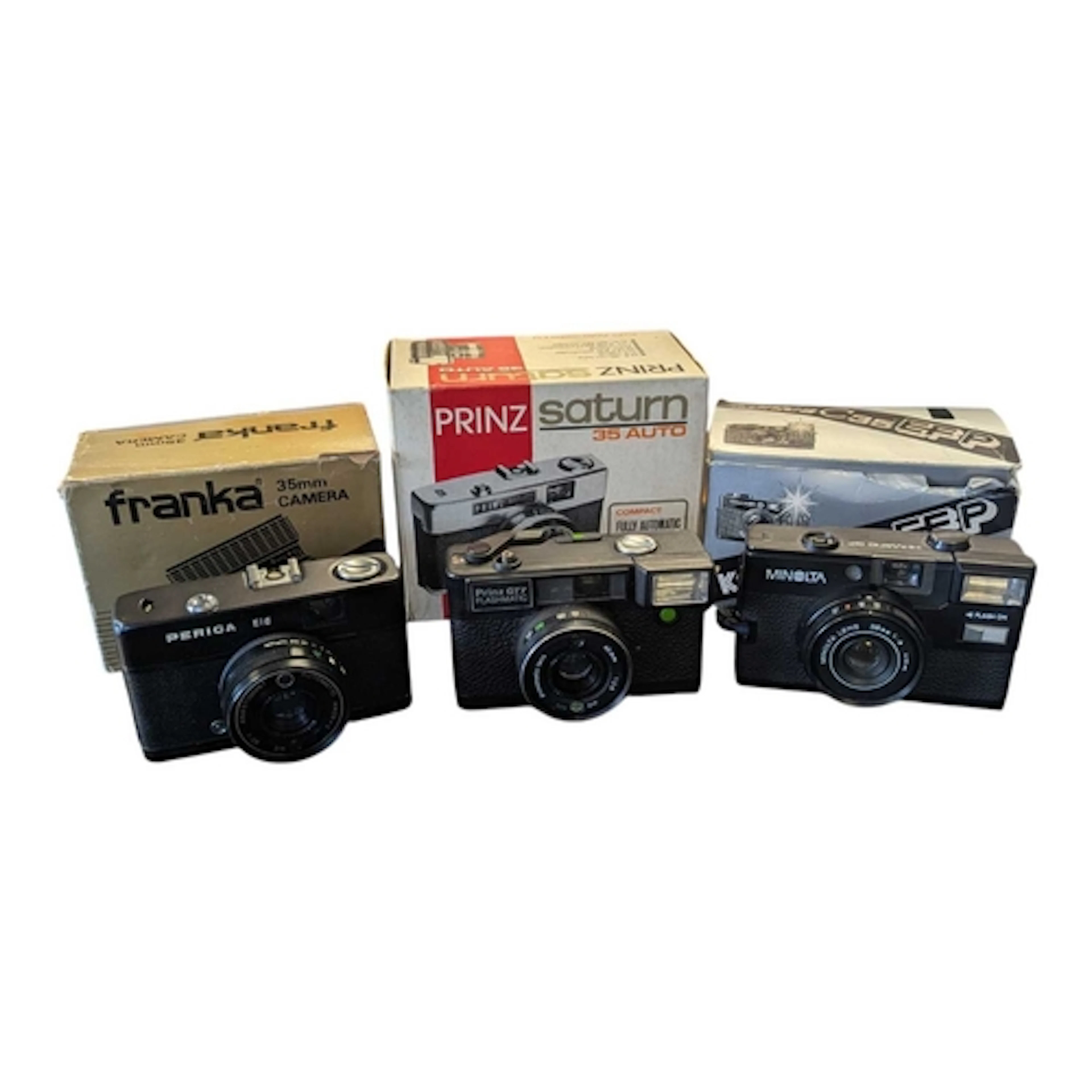 A collection of vintage 20th century 35mm rangefinder and vi...