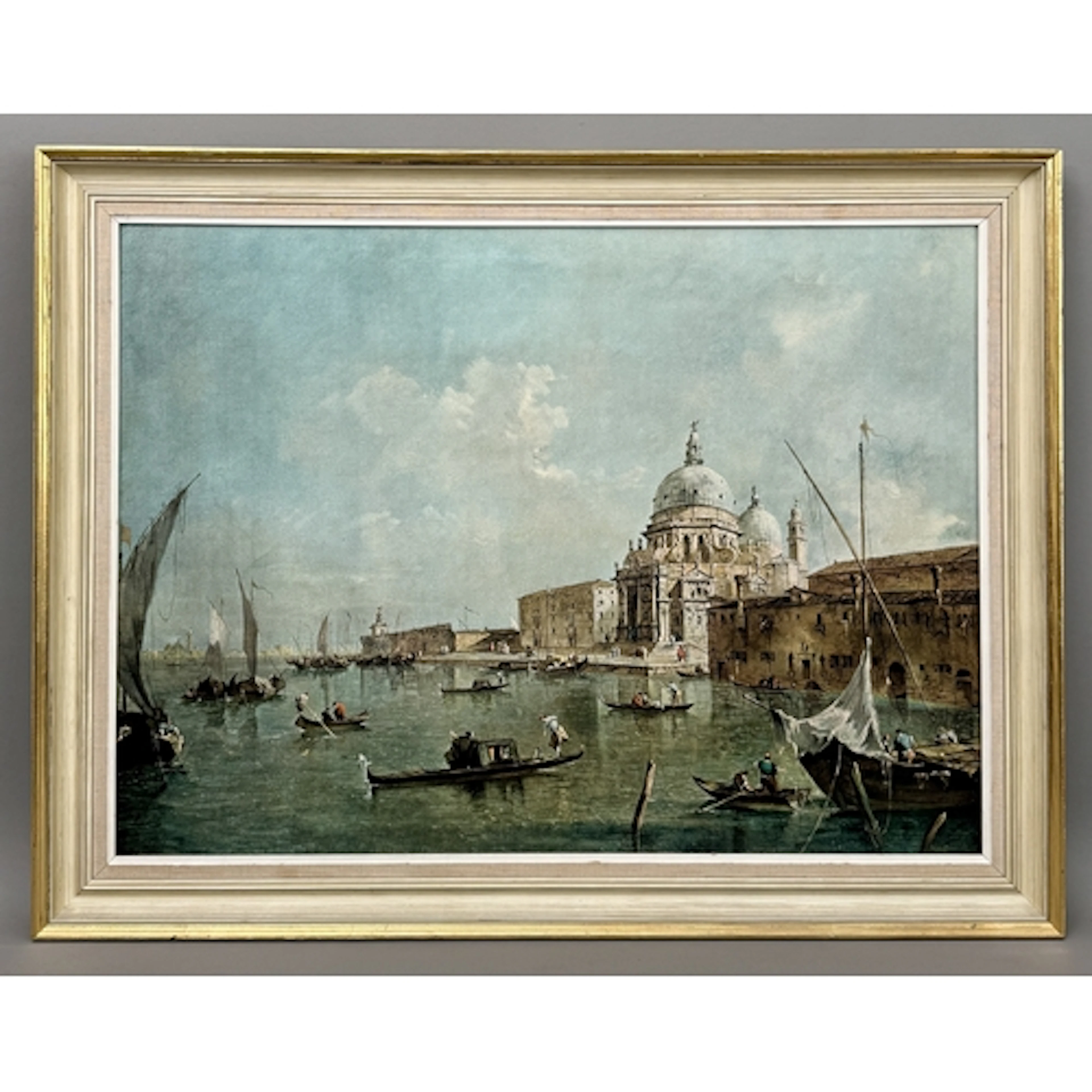 A well-framed Medici Society print after Francesco Guardi - ...