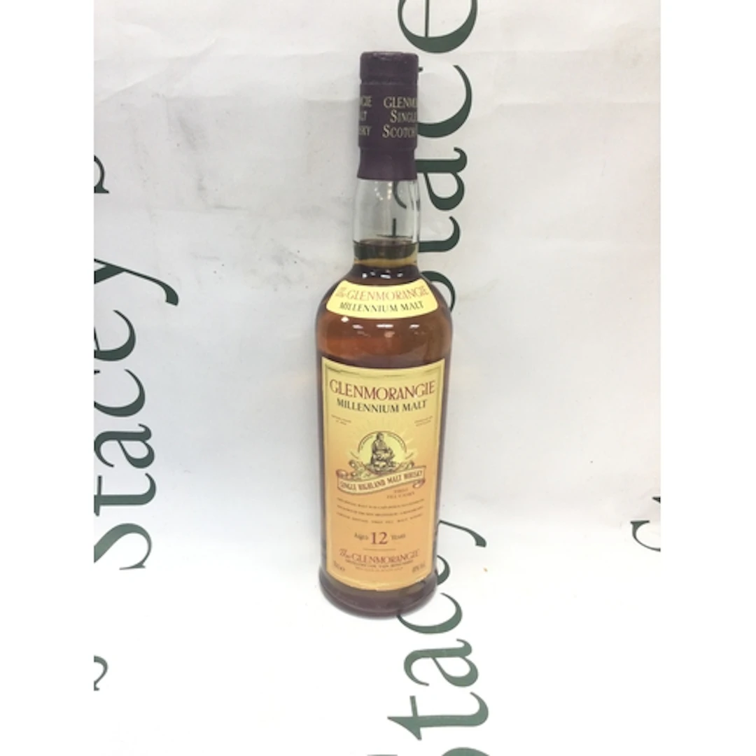 A bottle of Glenmorangie 12 years millennial malt NO RESERVE