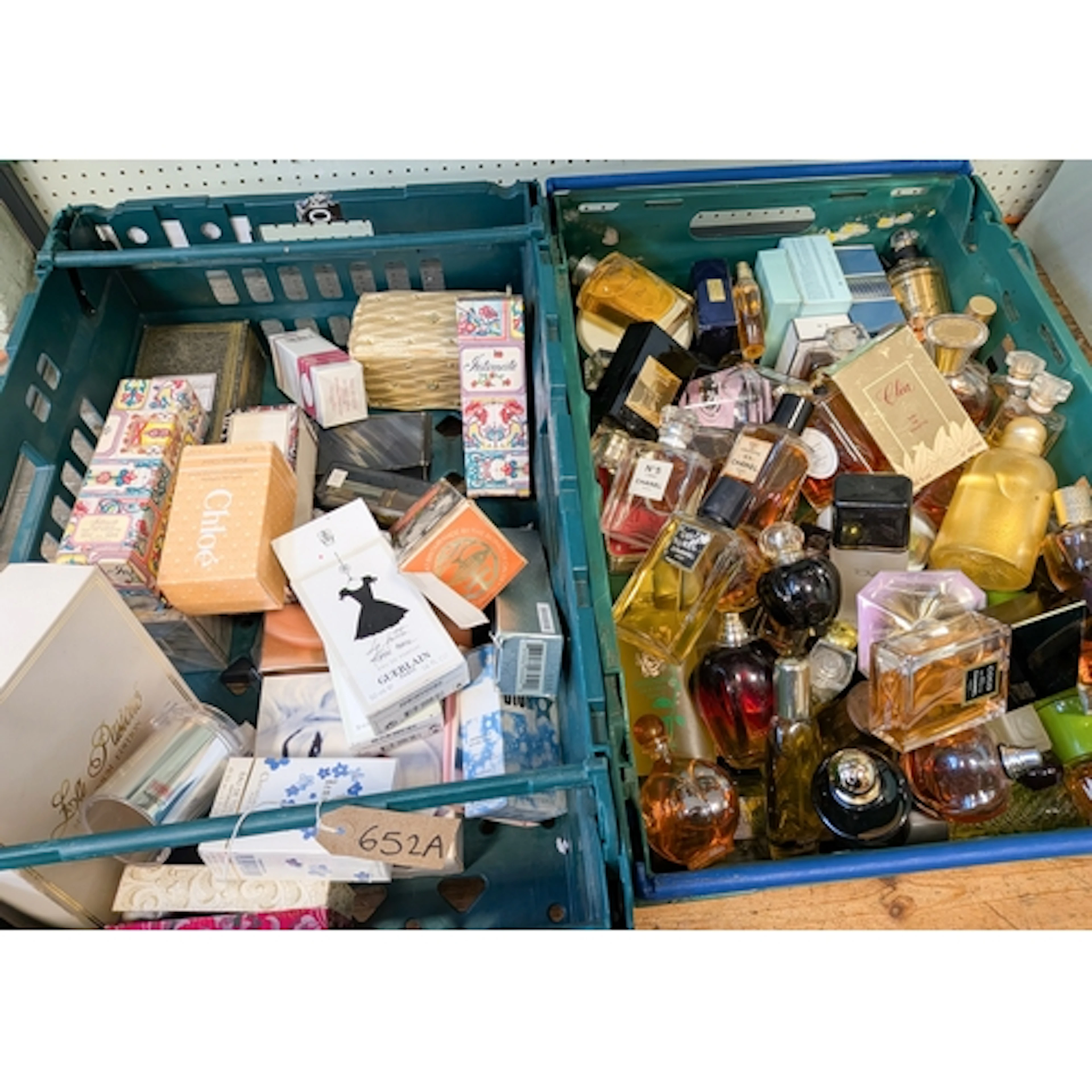 A large collection of vintage ladies perfumes to include Coc...