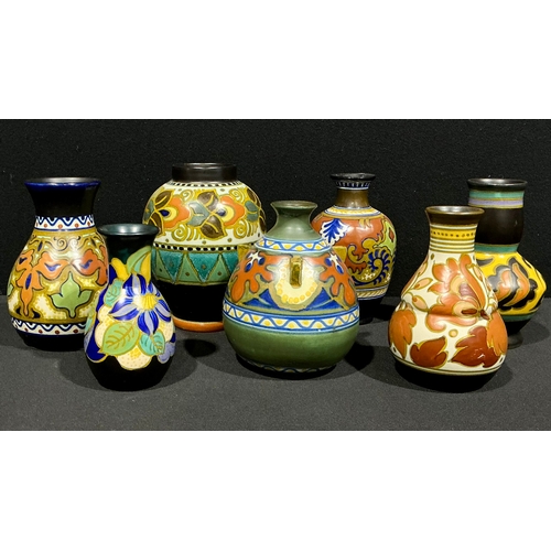 ビンテージgouda pottery Holland flower base $_57.JPG?set_id=880000500F