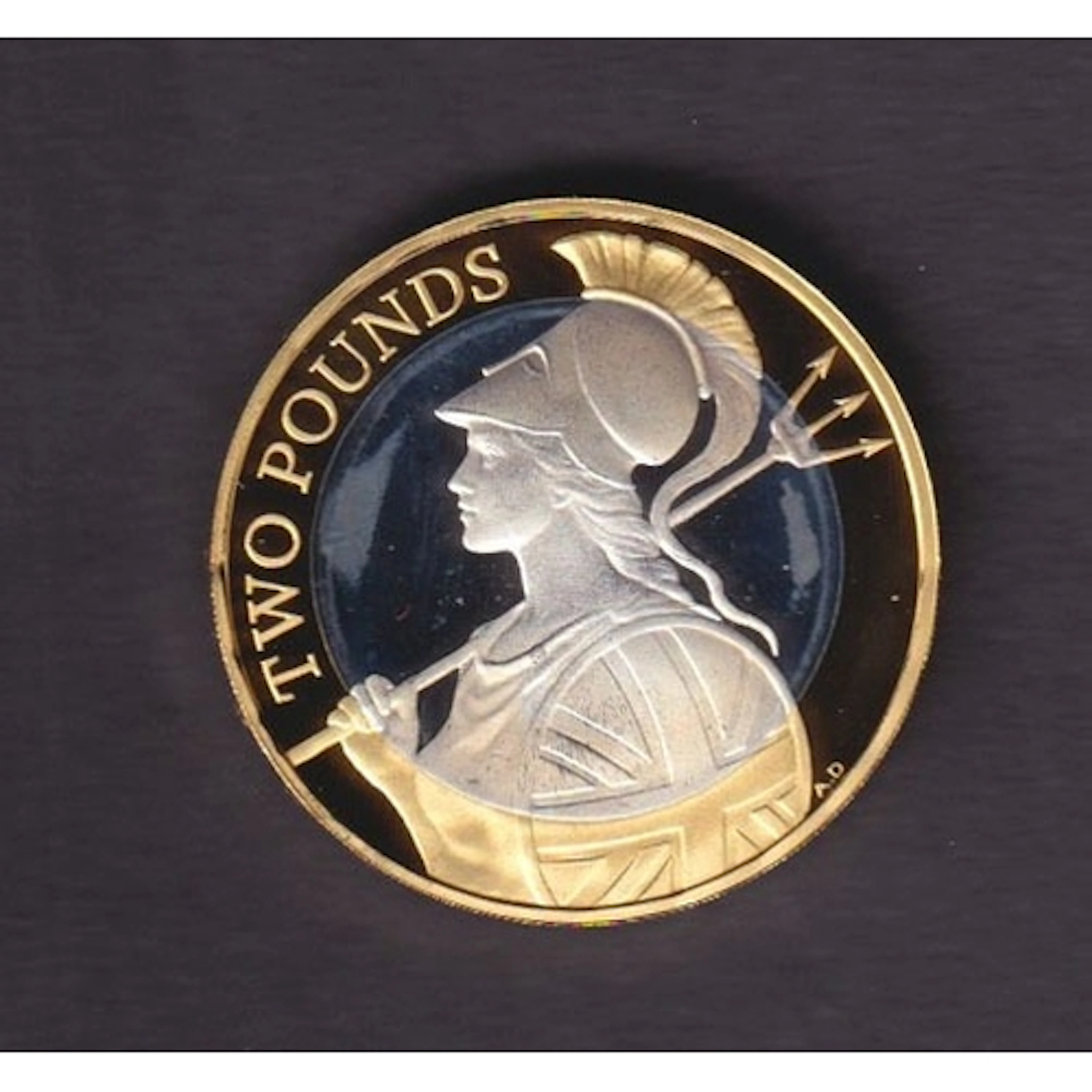 UK 2015 Definitive Britannia £2 1oz silver proof coin, struc...