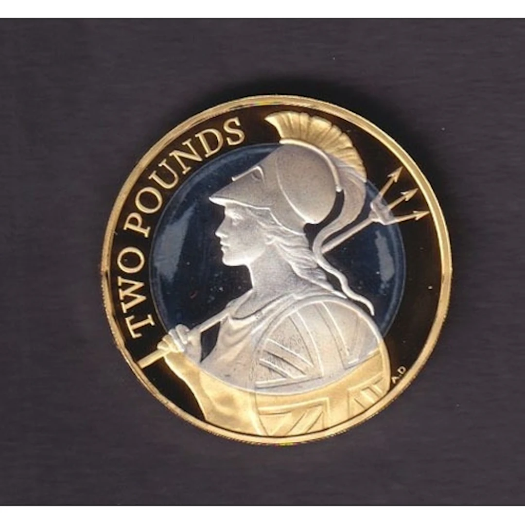 UK 2015 Definitive Britannia £2 1oz silver proof coin, struc...