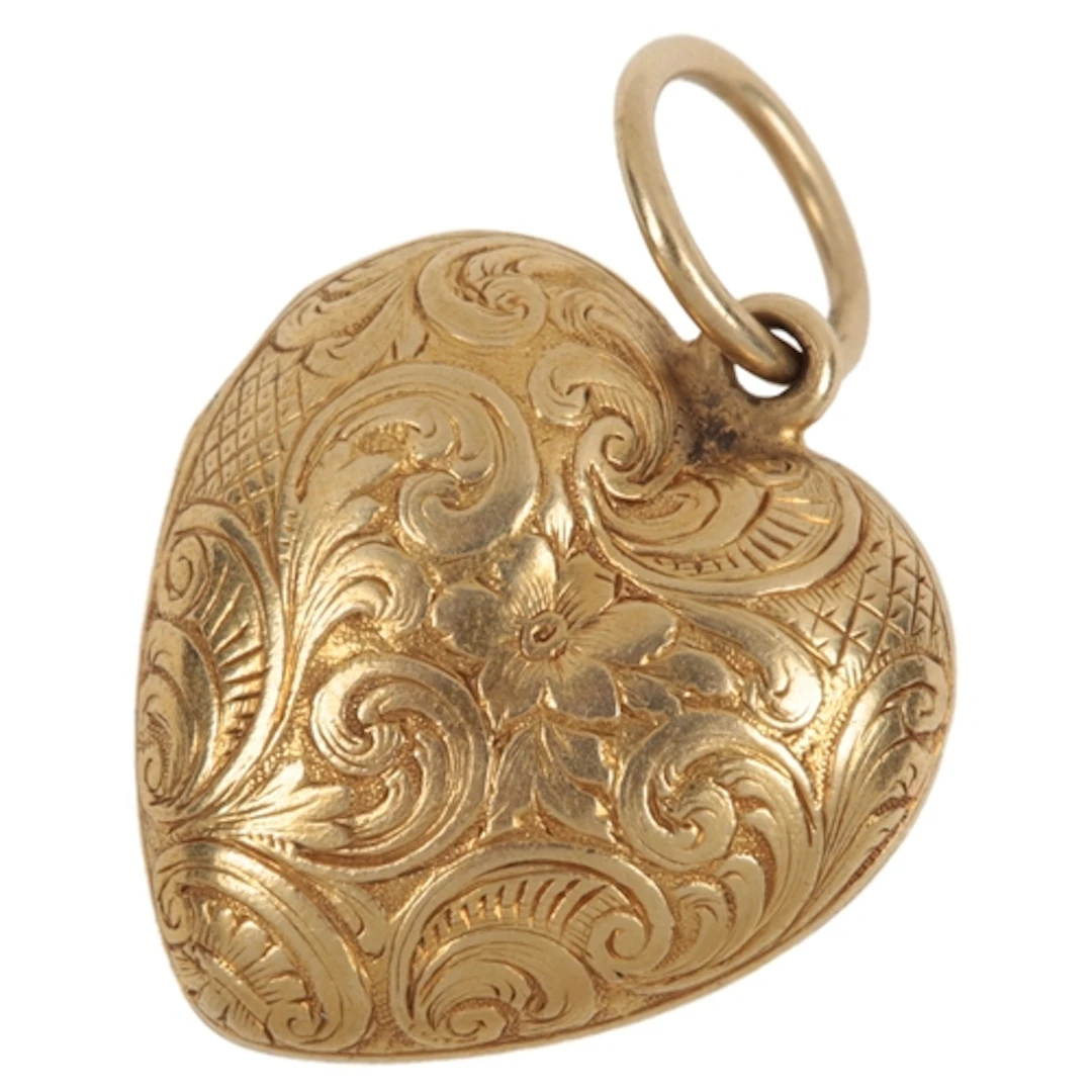 An attractive gold locket pendant, second half 19th century,...