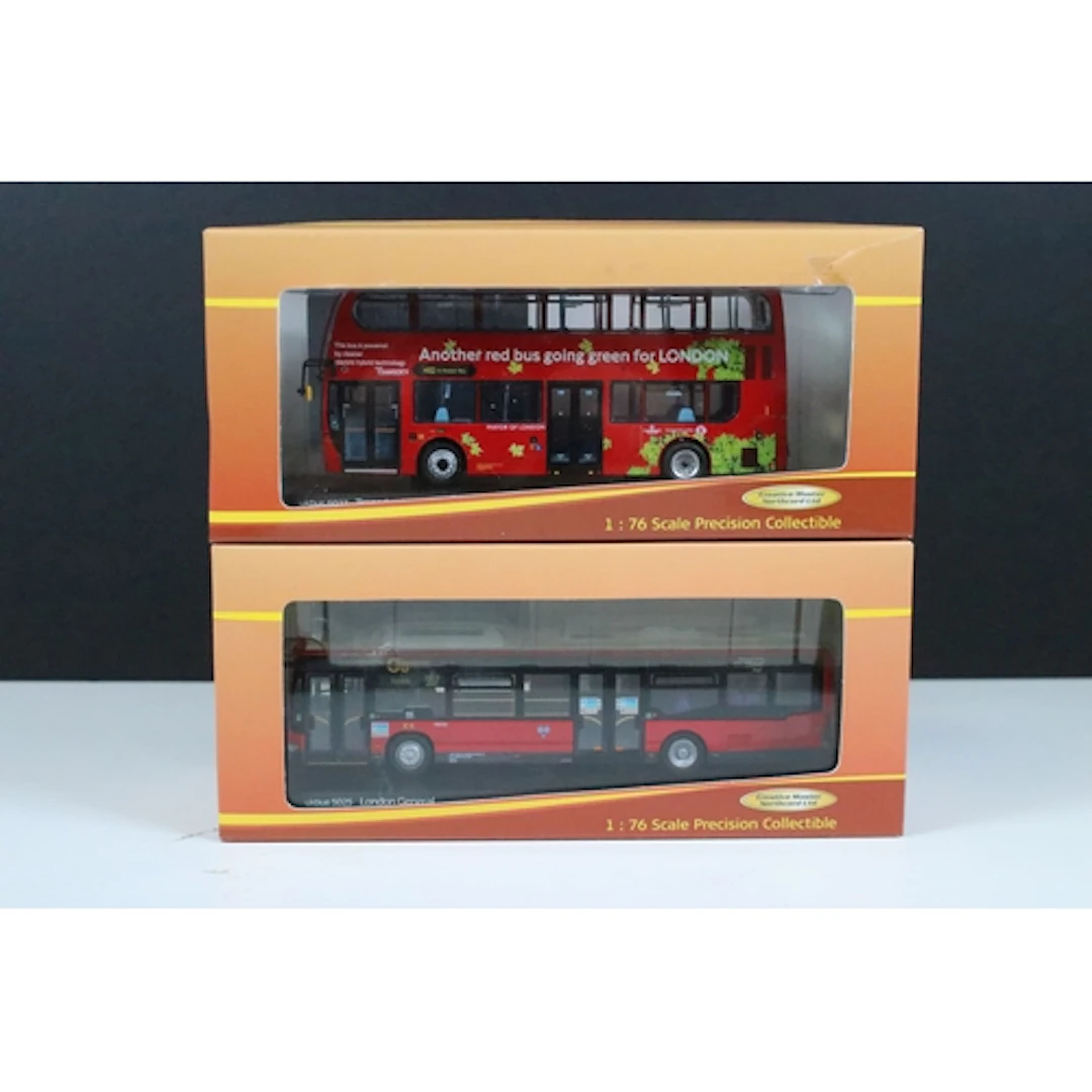 Two boxed / cased Creative Master Northcord Ltd diecast mode...