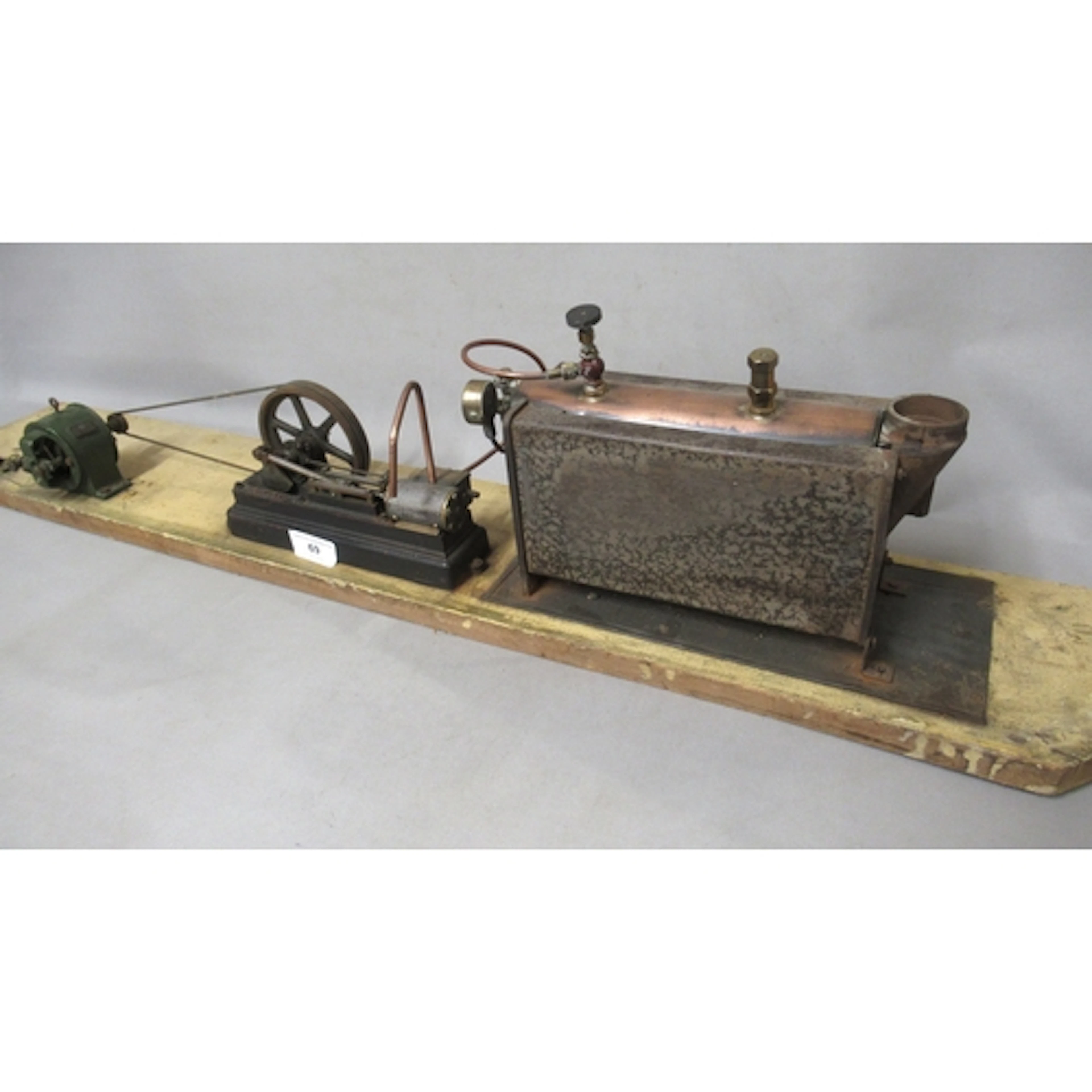 Late 19th / early 20th Century model live steam stationary e...