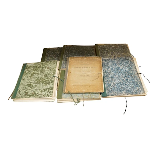 ° ° A collection of eight volumes on French architecture and...
