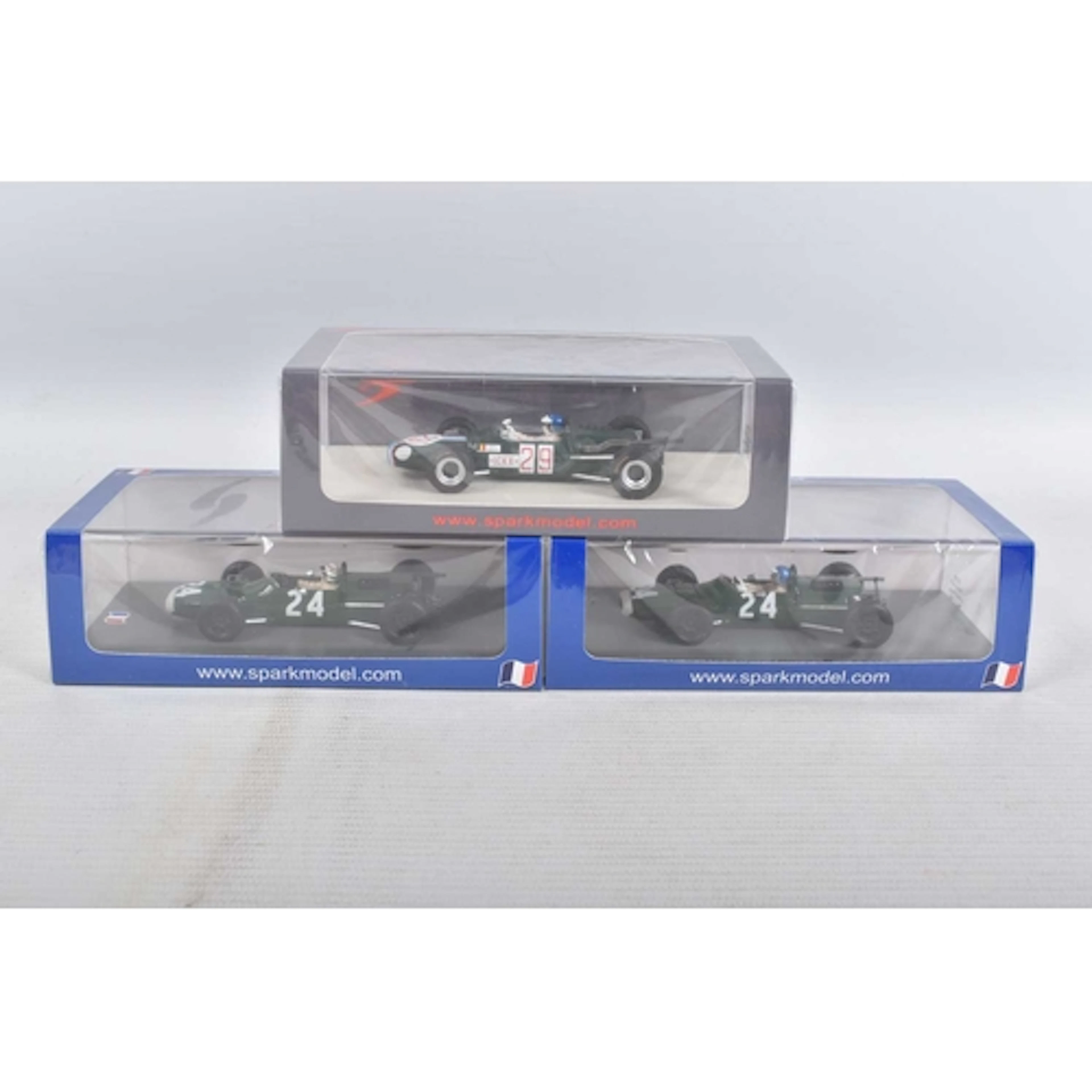 THREE BOXED SEALED MINIMAX SPARK MODEL VEHICLES, to include ...