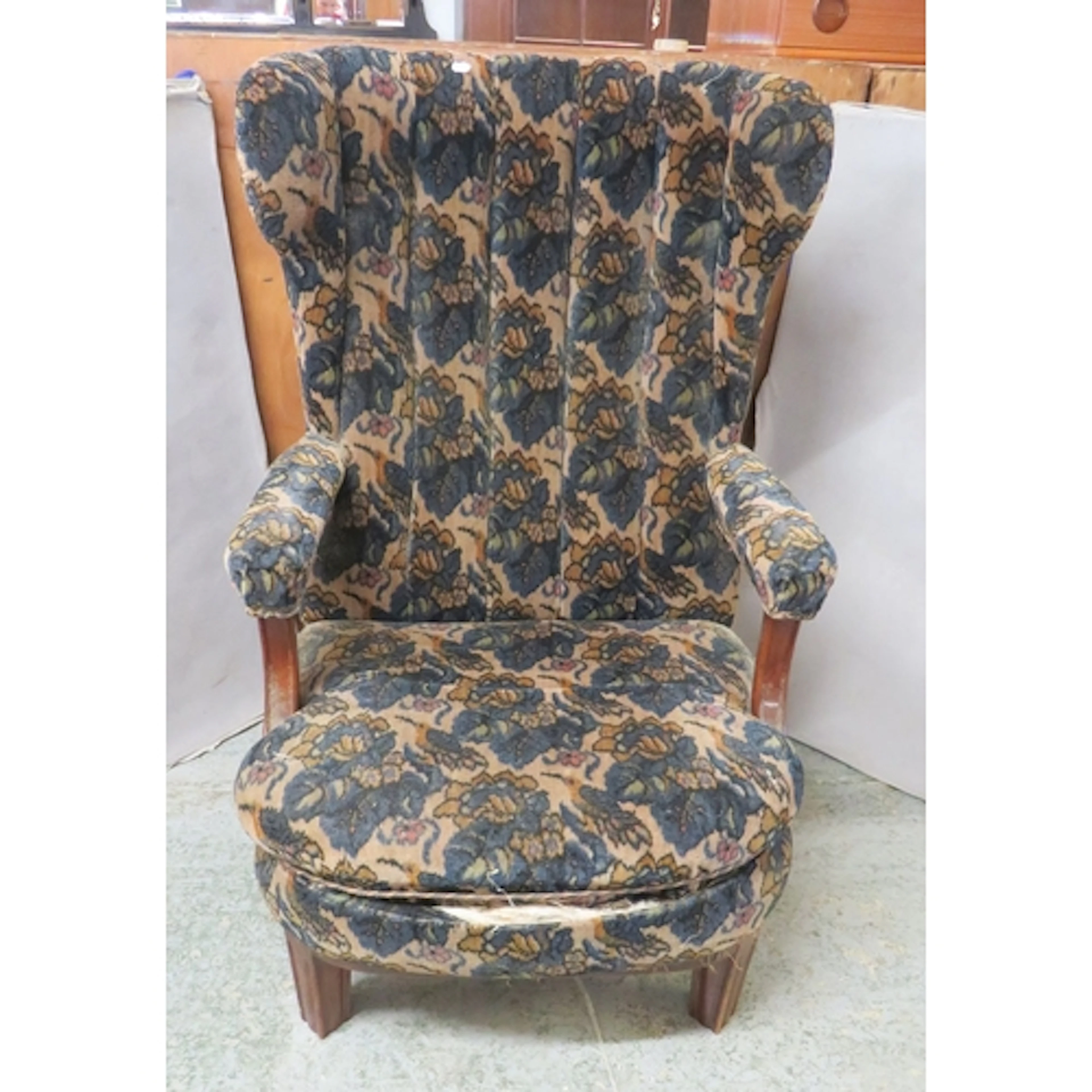 Vintage Parker Knoll High Back Wing Back armchair, Pullman s...