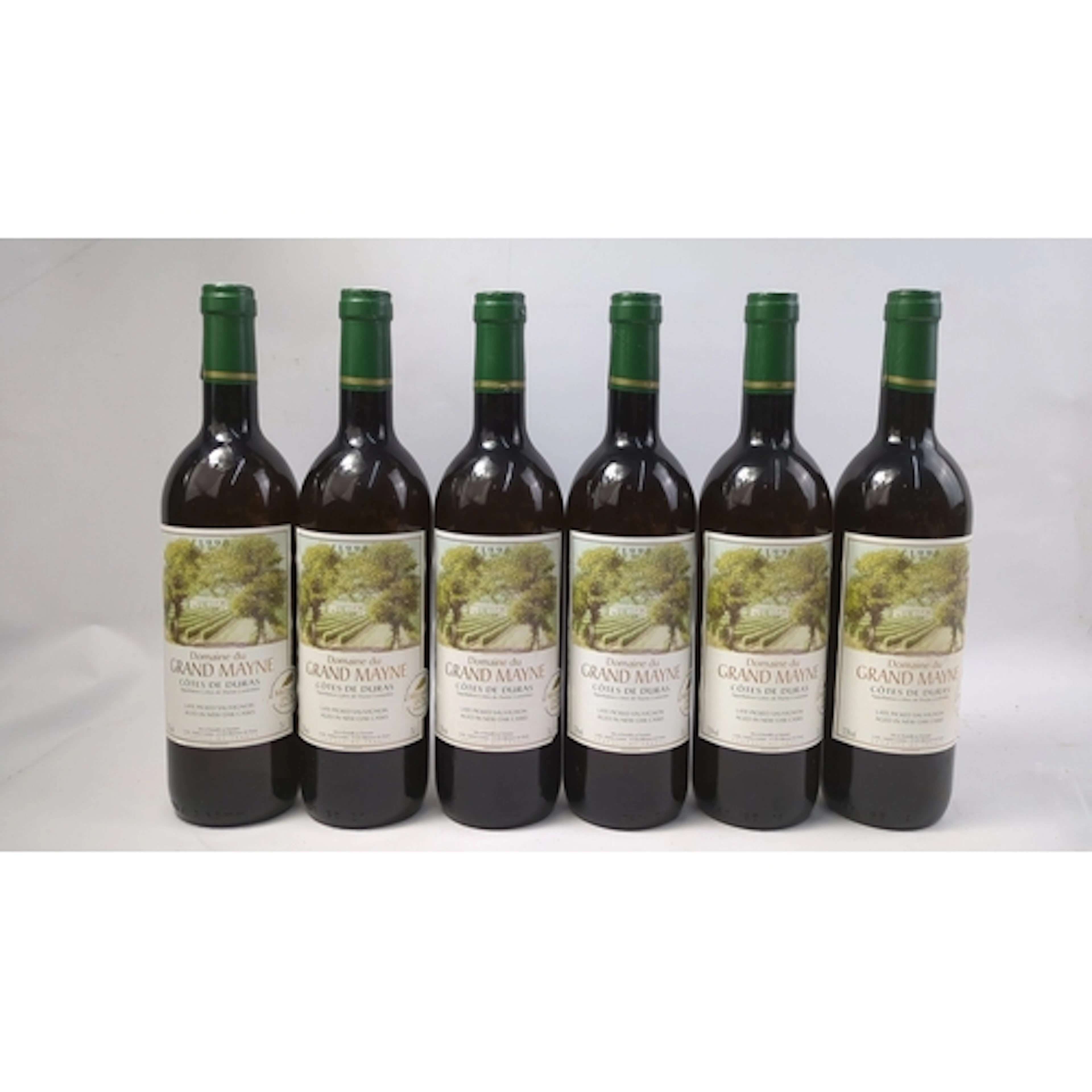 6 x bottles of 1998 Domaine du Grand Mayne, Côtes de Duras, ...