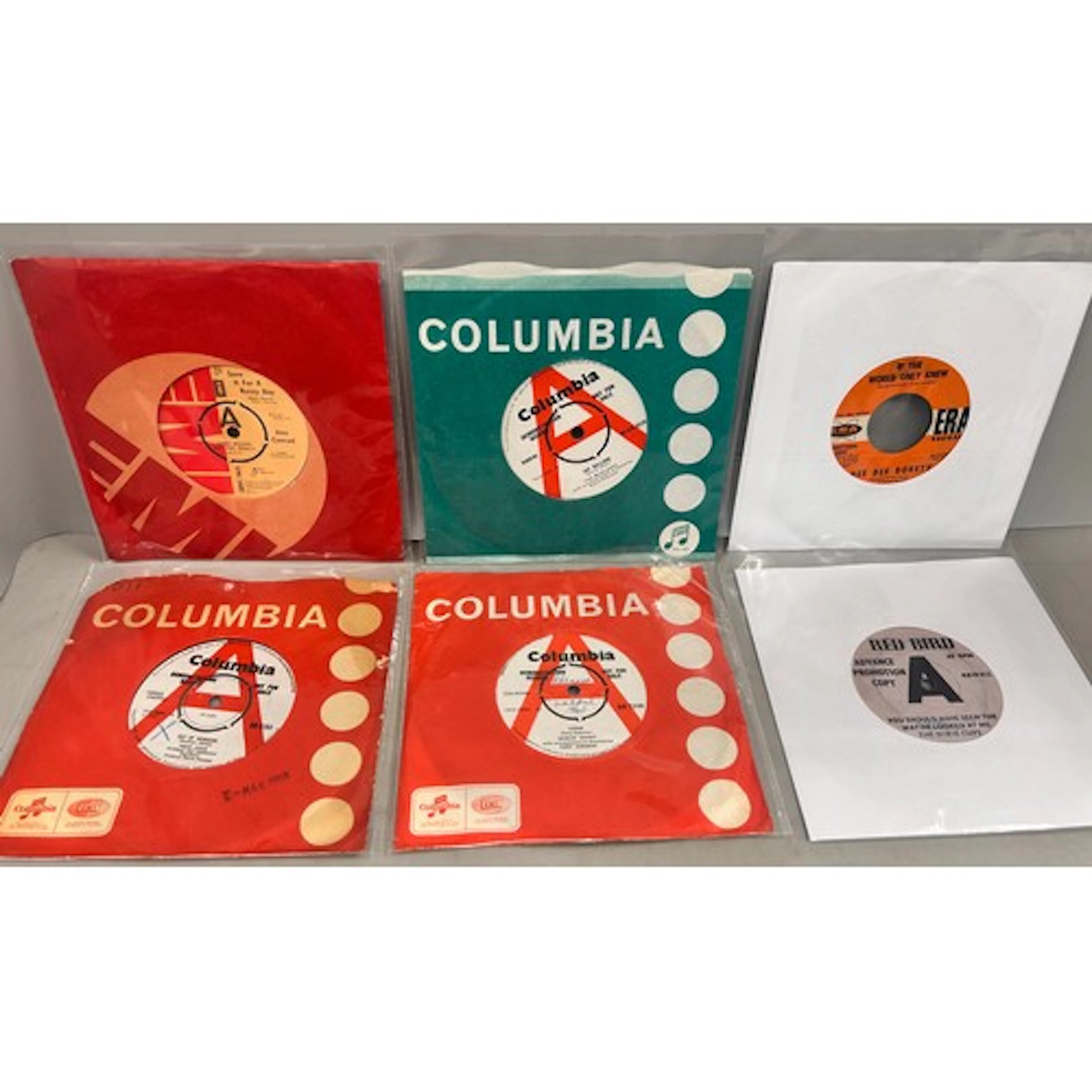 Collection of vinyl 45 rpm singles demo and dj copies to inc...