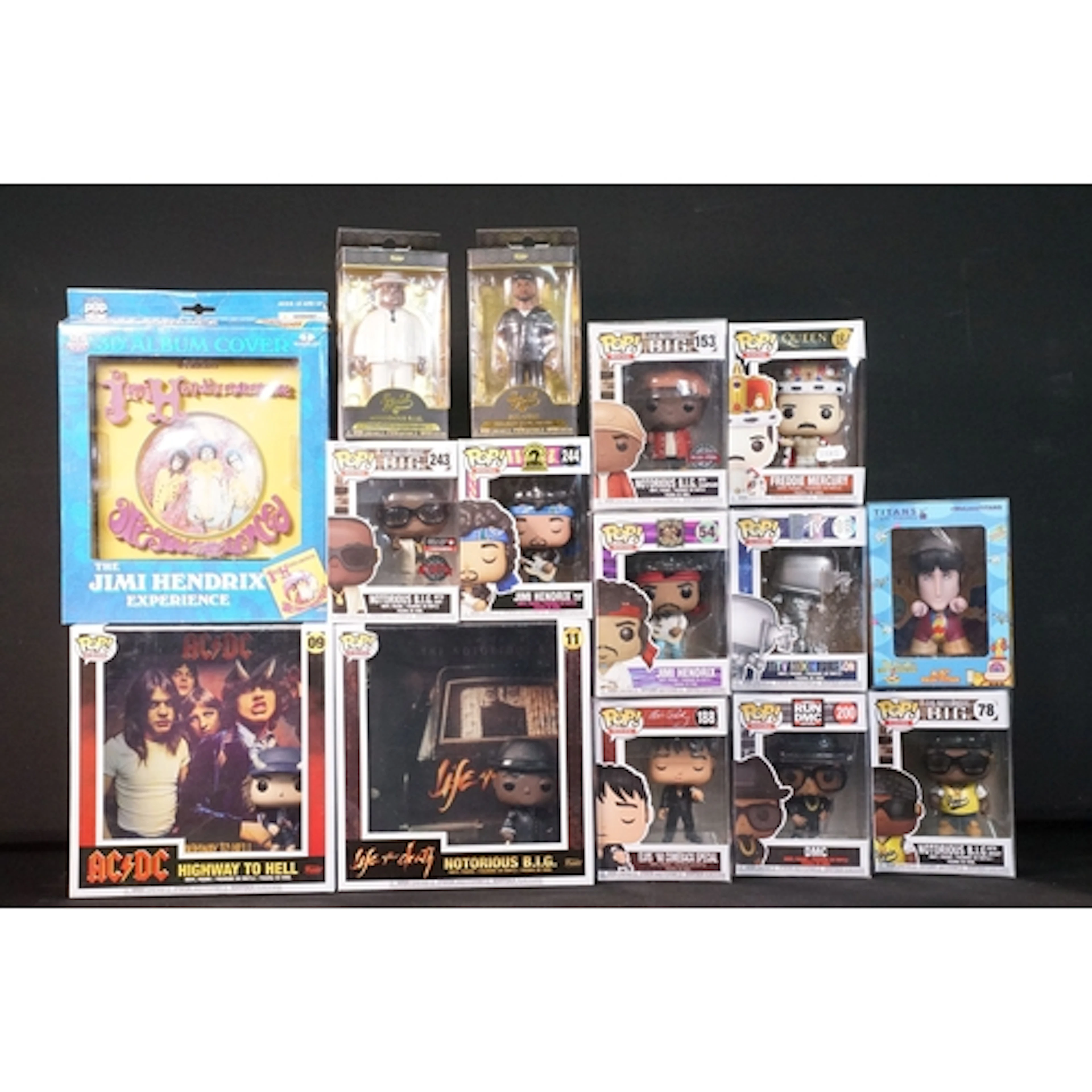 14 Boxed Music related Funko Pop! Vinyl figures featuring 09...
