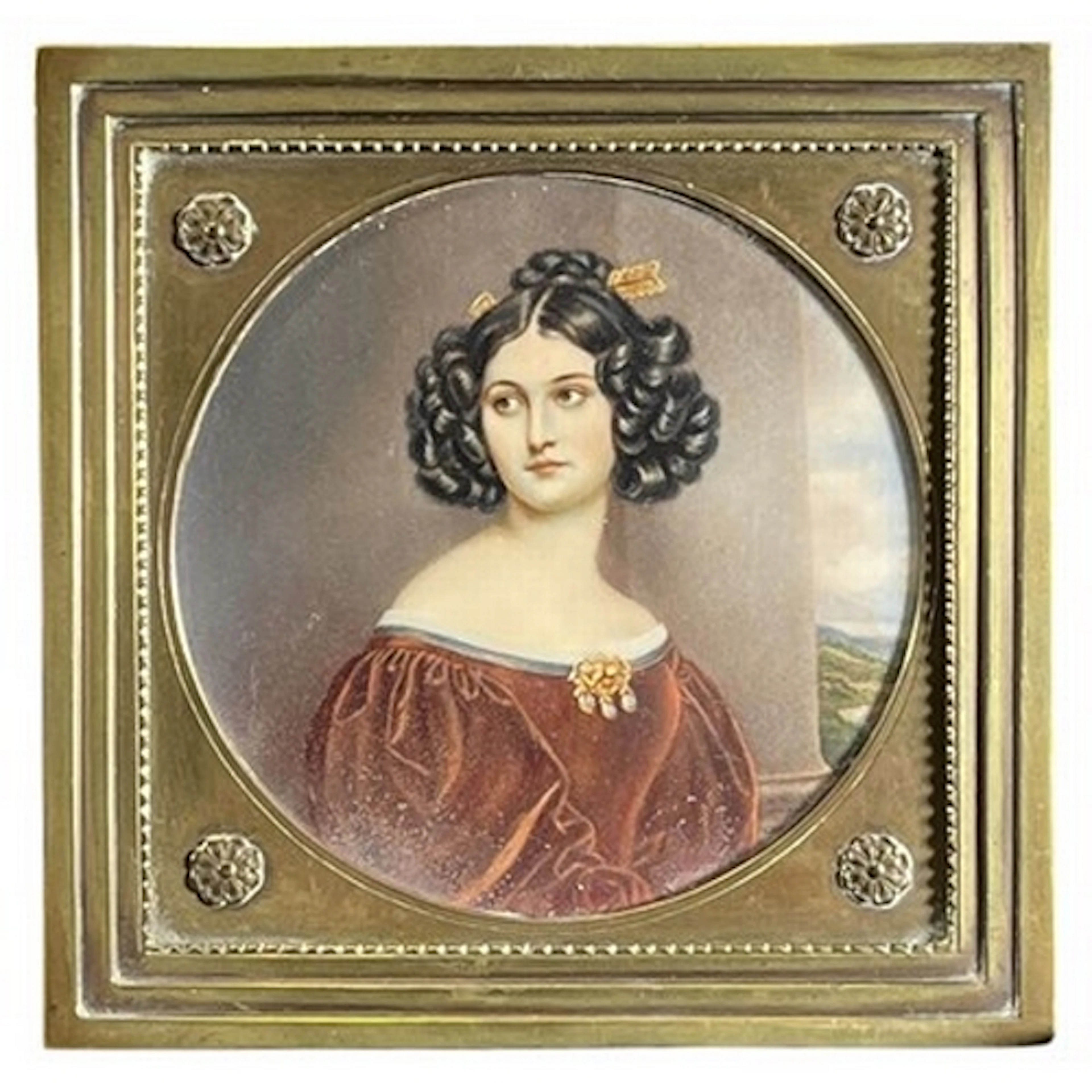 After Joseph Stieler (German, 1781-1858) - Portrait of Nanet...