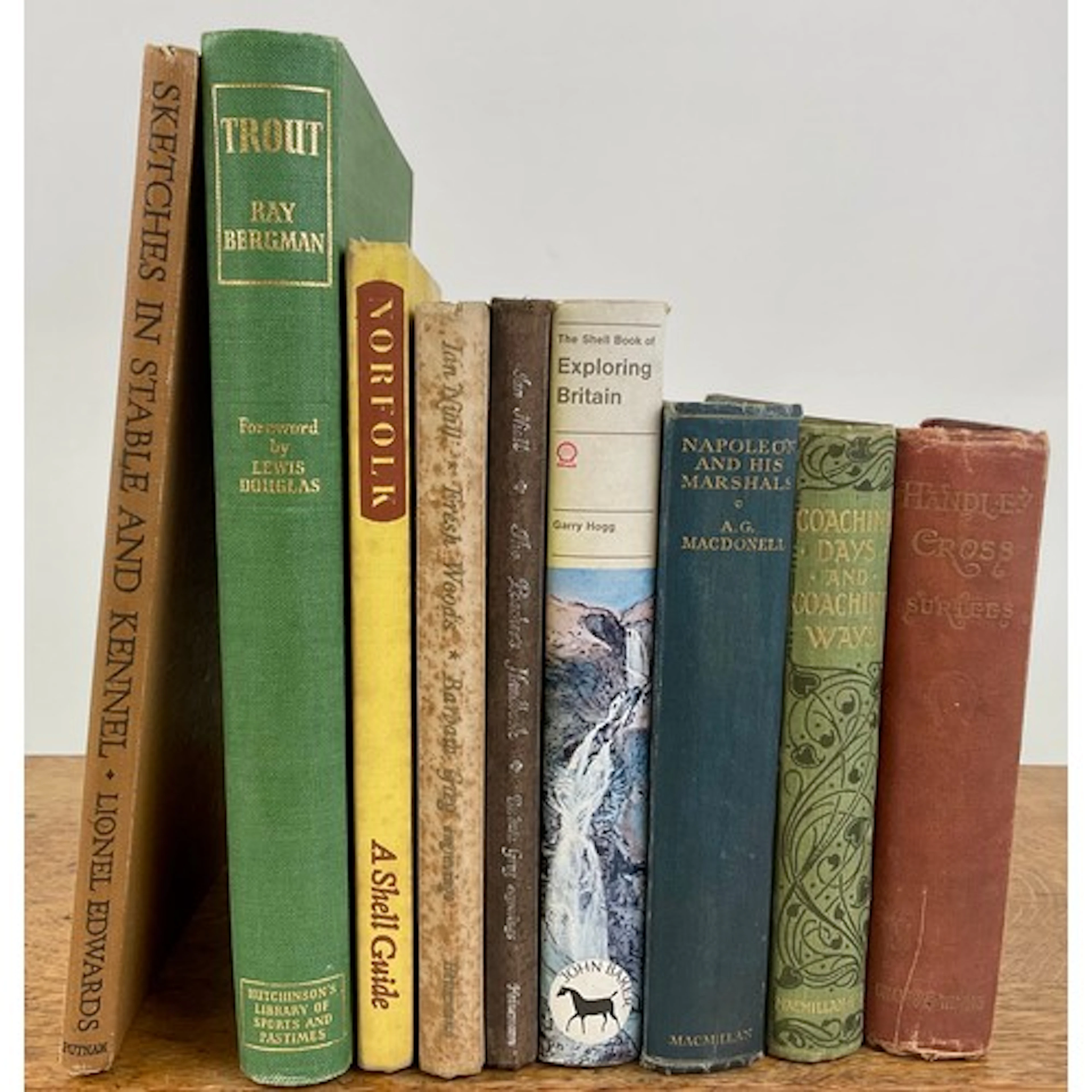 Books, rural & topographical – Bergman (Ray, 1892-1966), Tro...