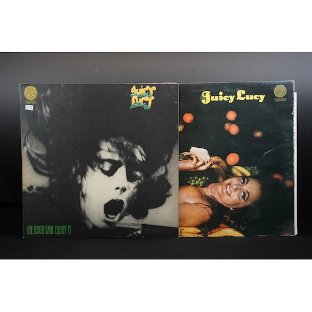 Vinyl - 2 Juicy Lucy original UK pressing LP’s on the spiral...