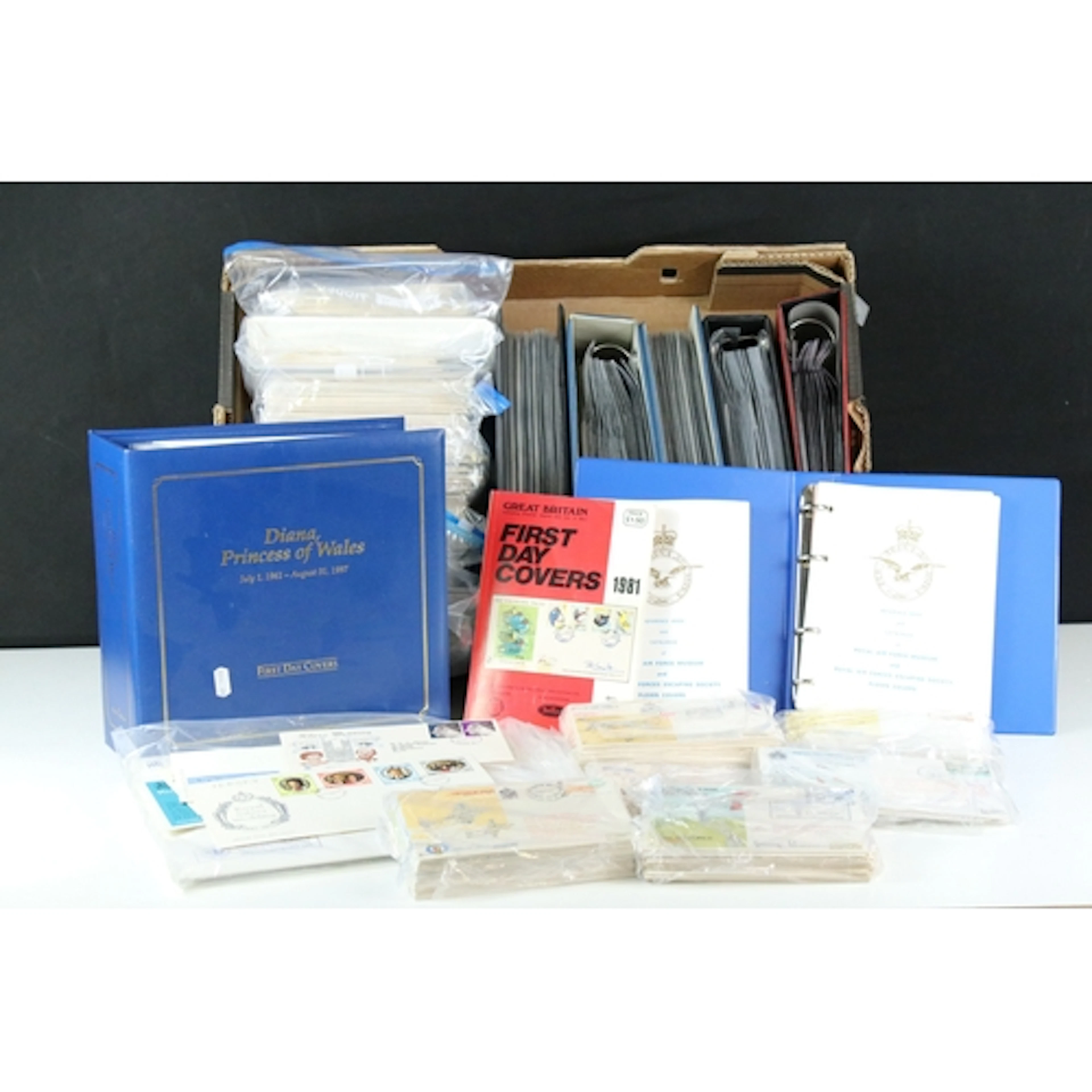 Large collection of First Day Covers, to include: an album o...