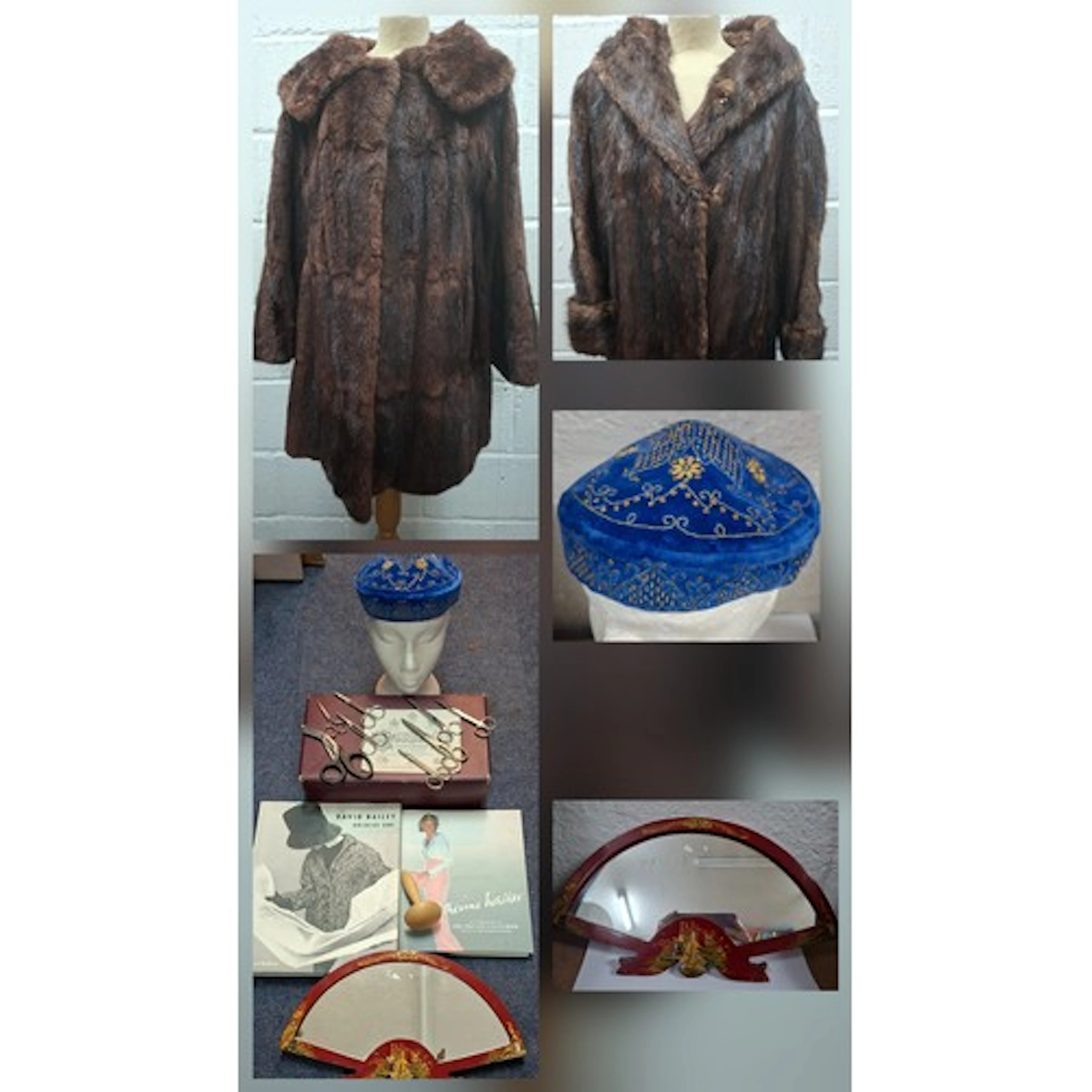 Mixed fashion and related items to include a black leather A...
