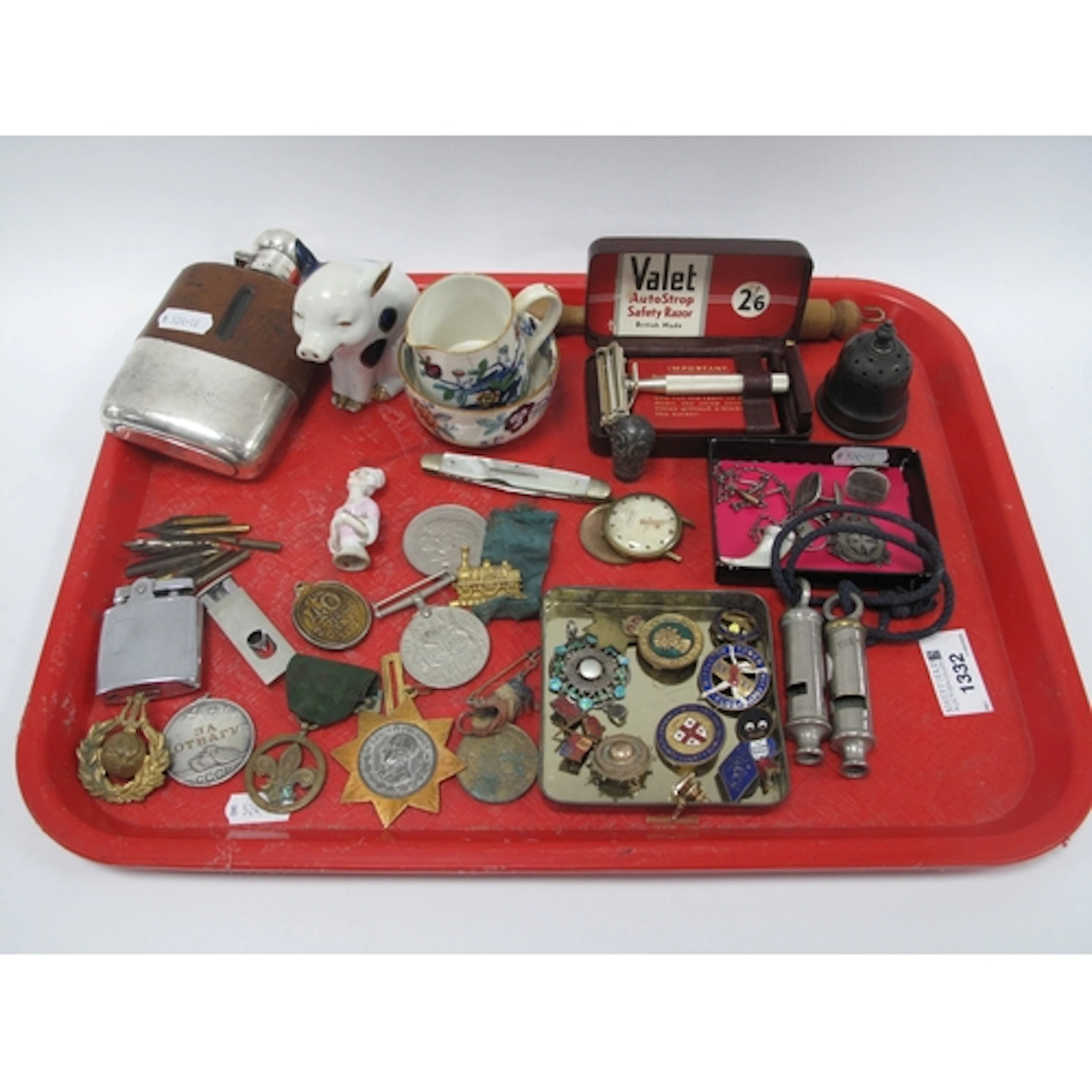 Collectables, comprising assorted silver items, two Metropol...