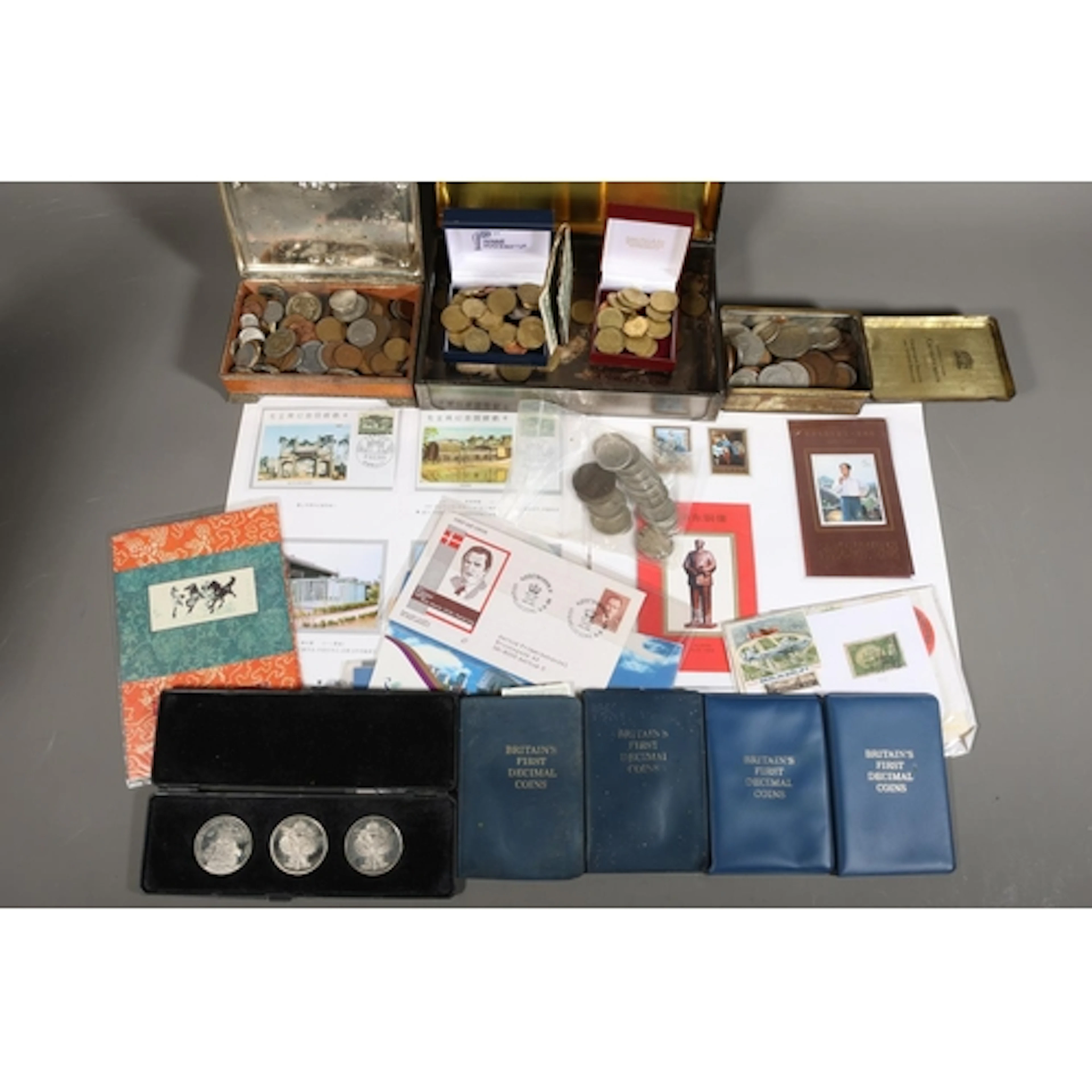 UNITED KINGDOM 1920-1946 500 grade silver coins from circula...