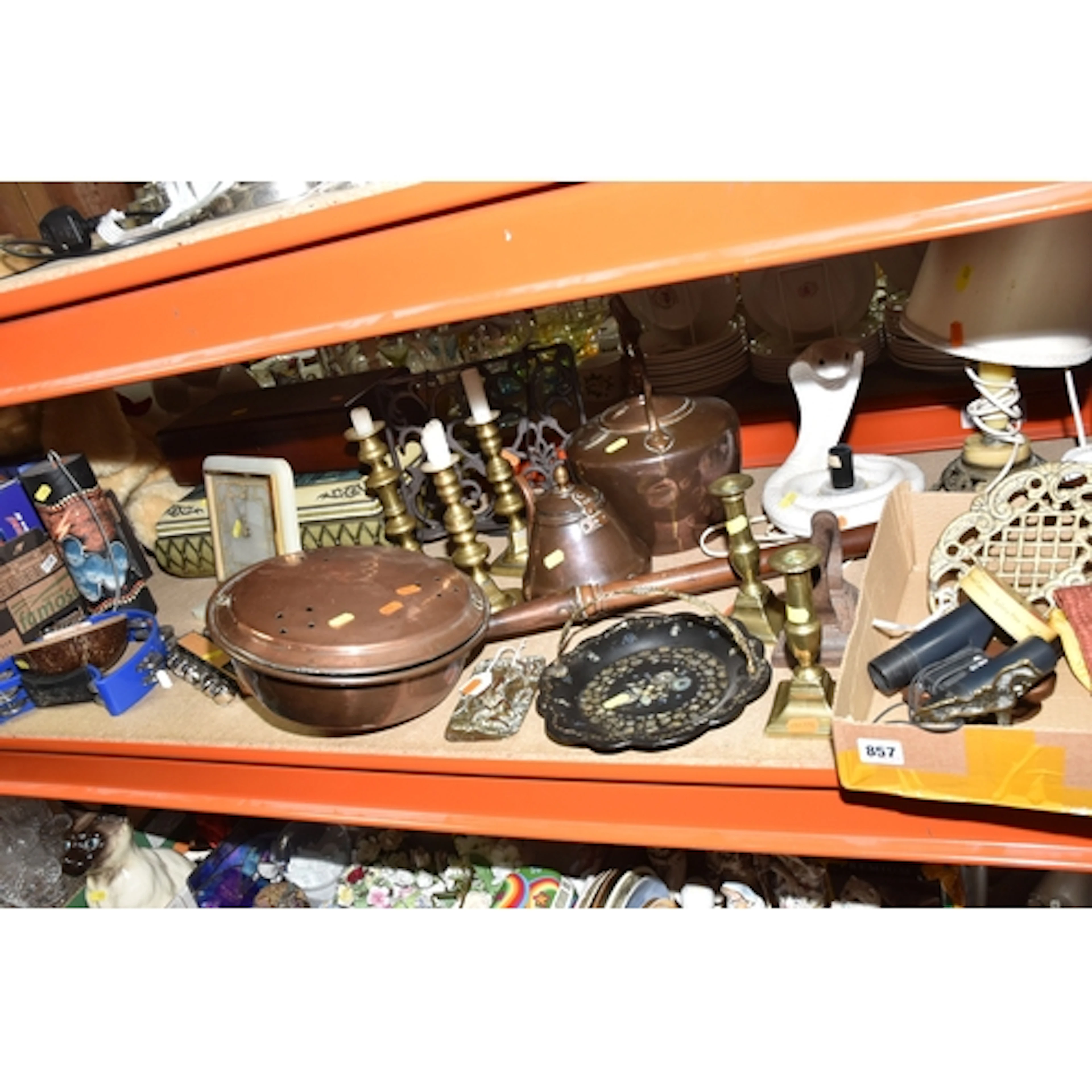ONE BOX AND LOOSE MISCELLANEOUS ITEMS to include a small gro...