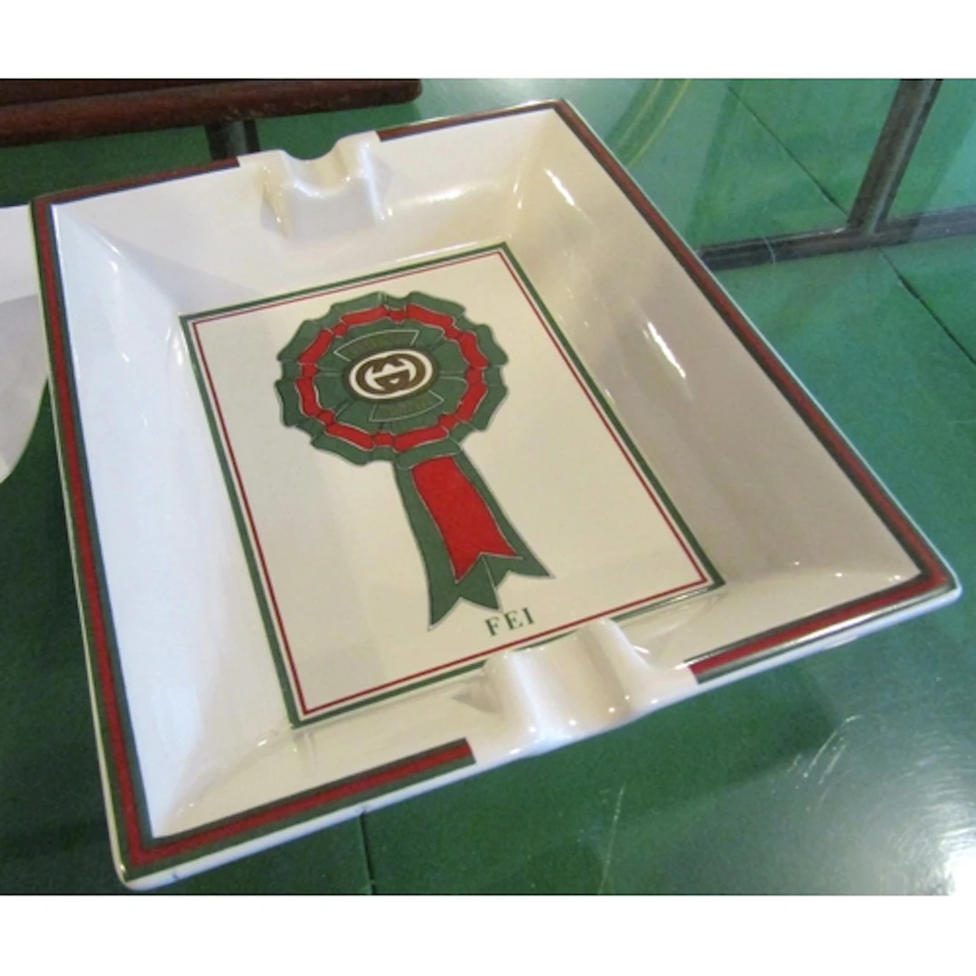 Gucci Porcelain Ashtray Interesting History Presented to Rid...
