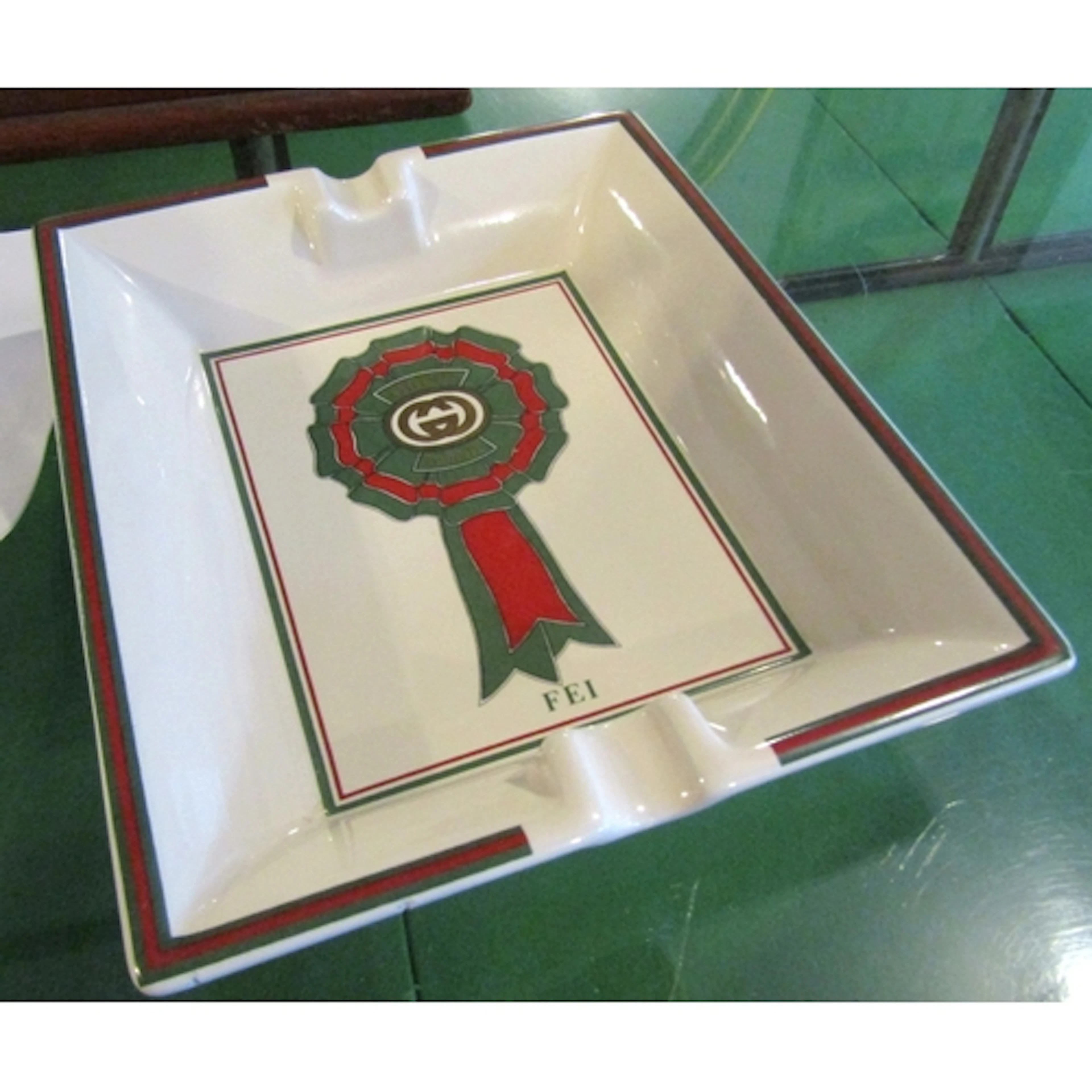 Gucci Porcelain Ashtray Interesting History Presented to Rid...