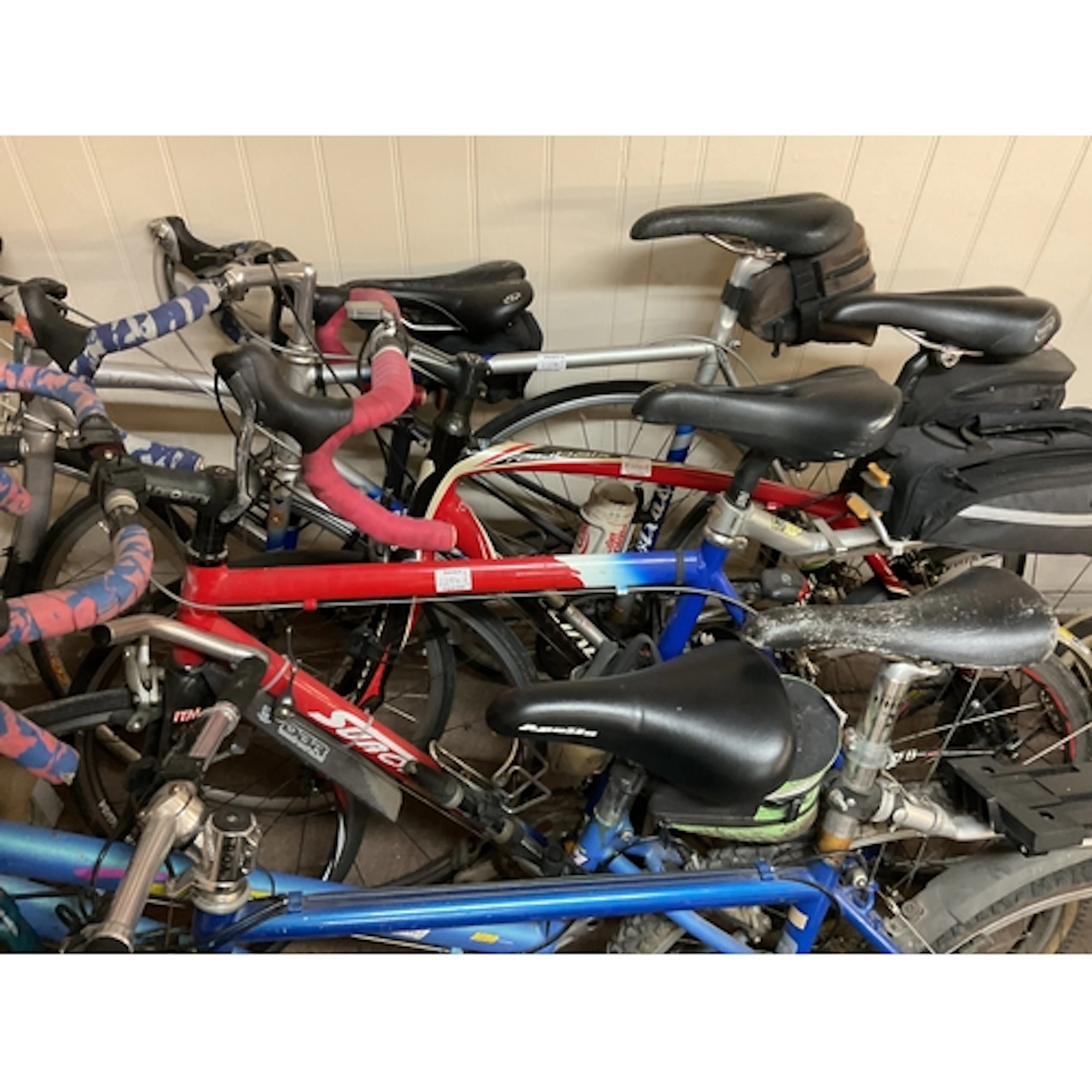 Eight racing bikes to inc high grade examples,Rayleigh, Dawe...