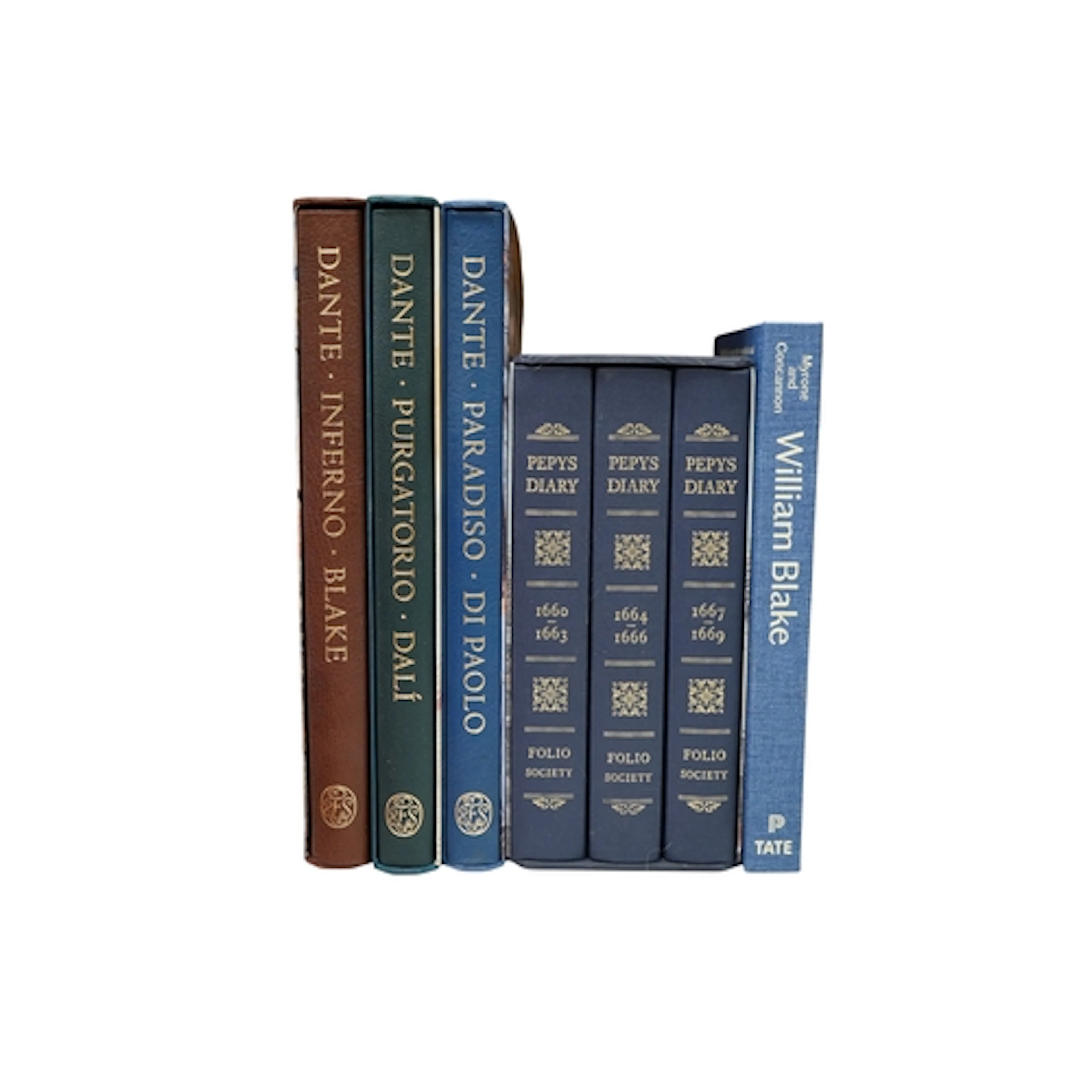 Â° A group of Folio Society volumes, comprising Dante's Divi...