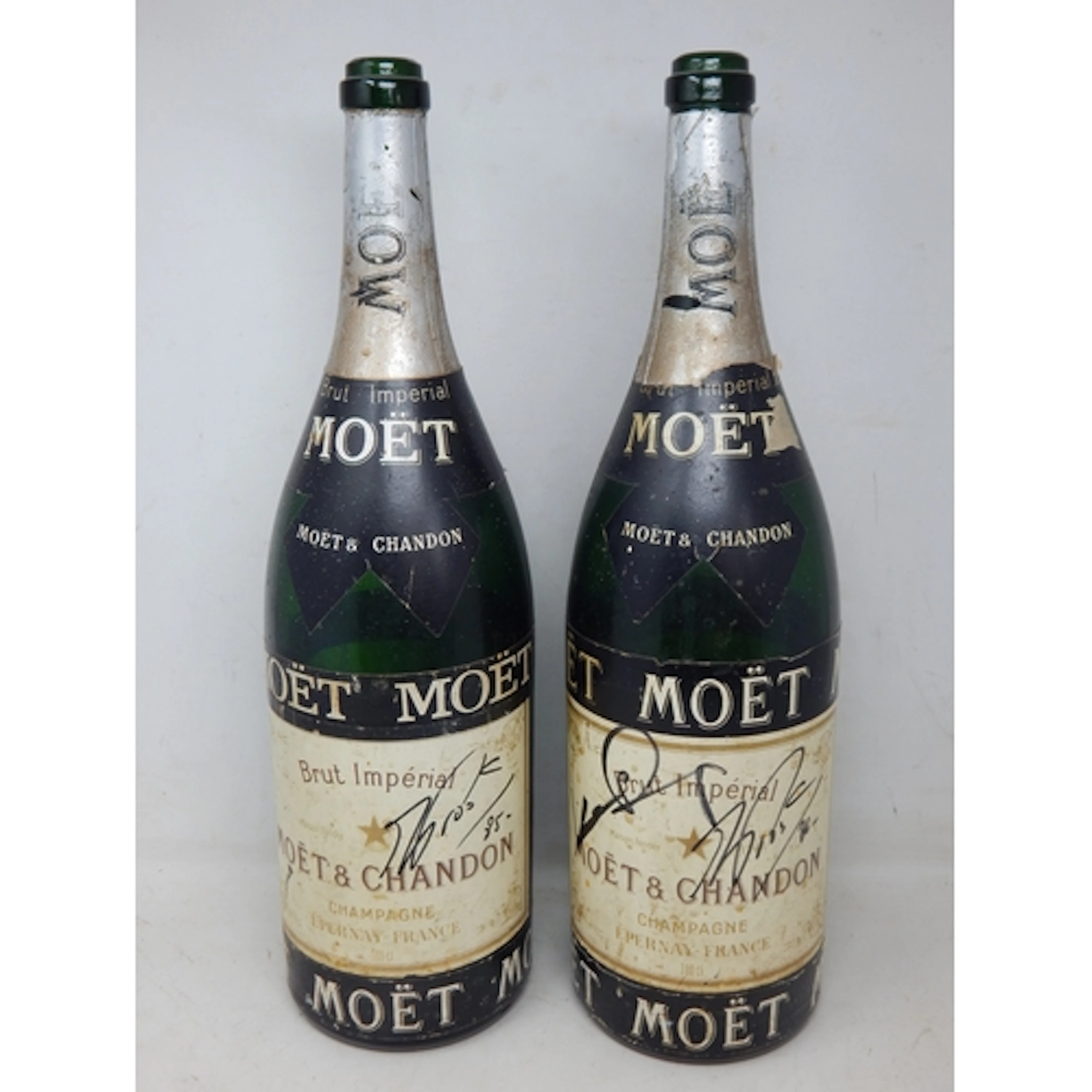 FORMULA 1, A Pair of "Alain Prost" Signed Jeroboam (3 ltr) ...