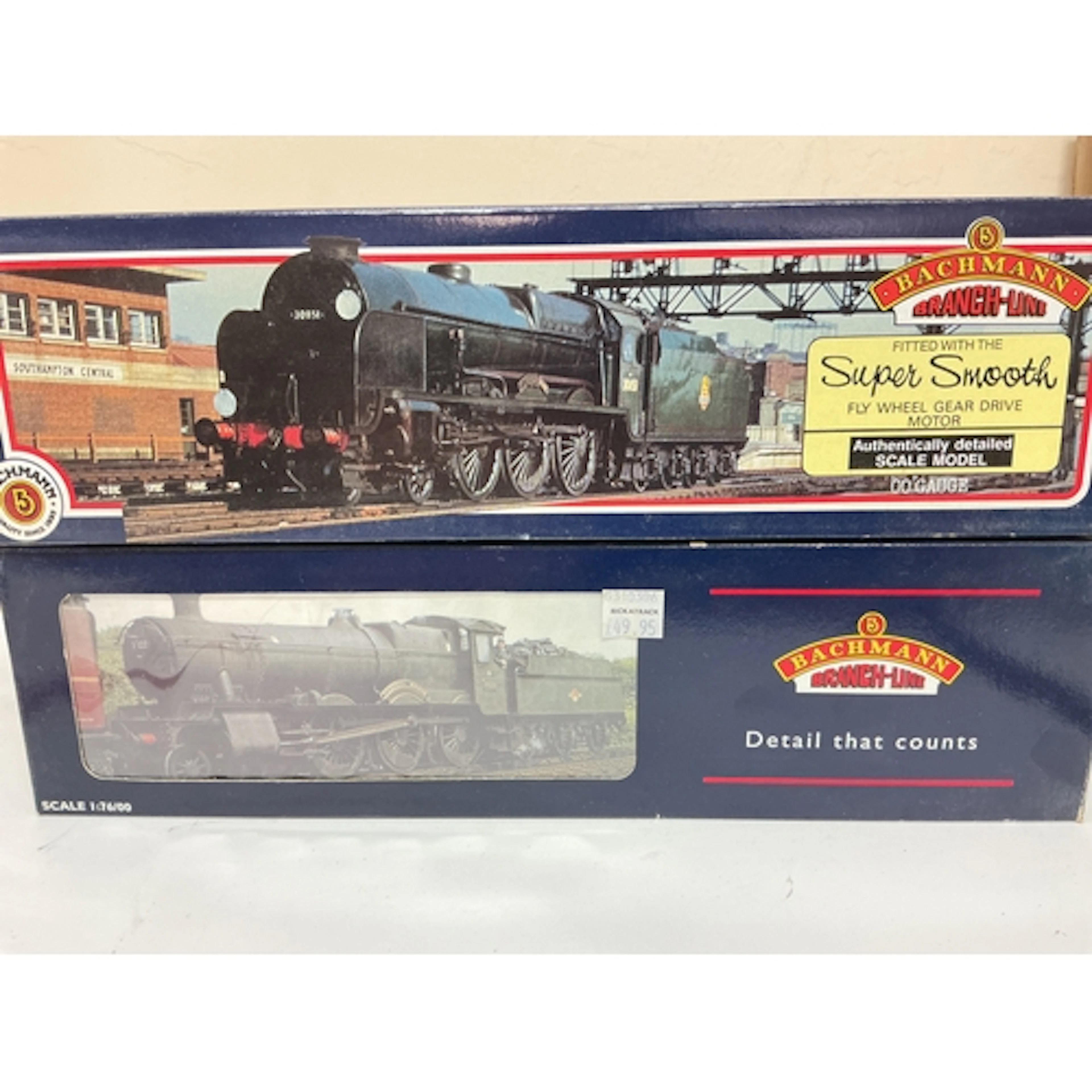 2 Boxed Bachmann Locomotives including A Lord Nelson 30861 L...