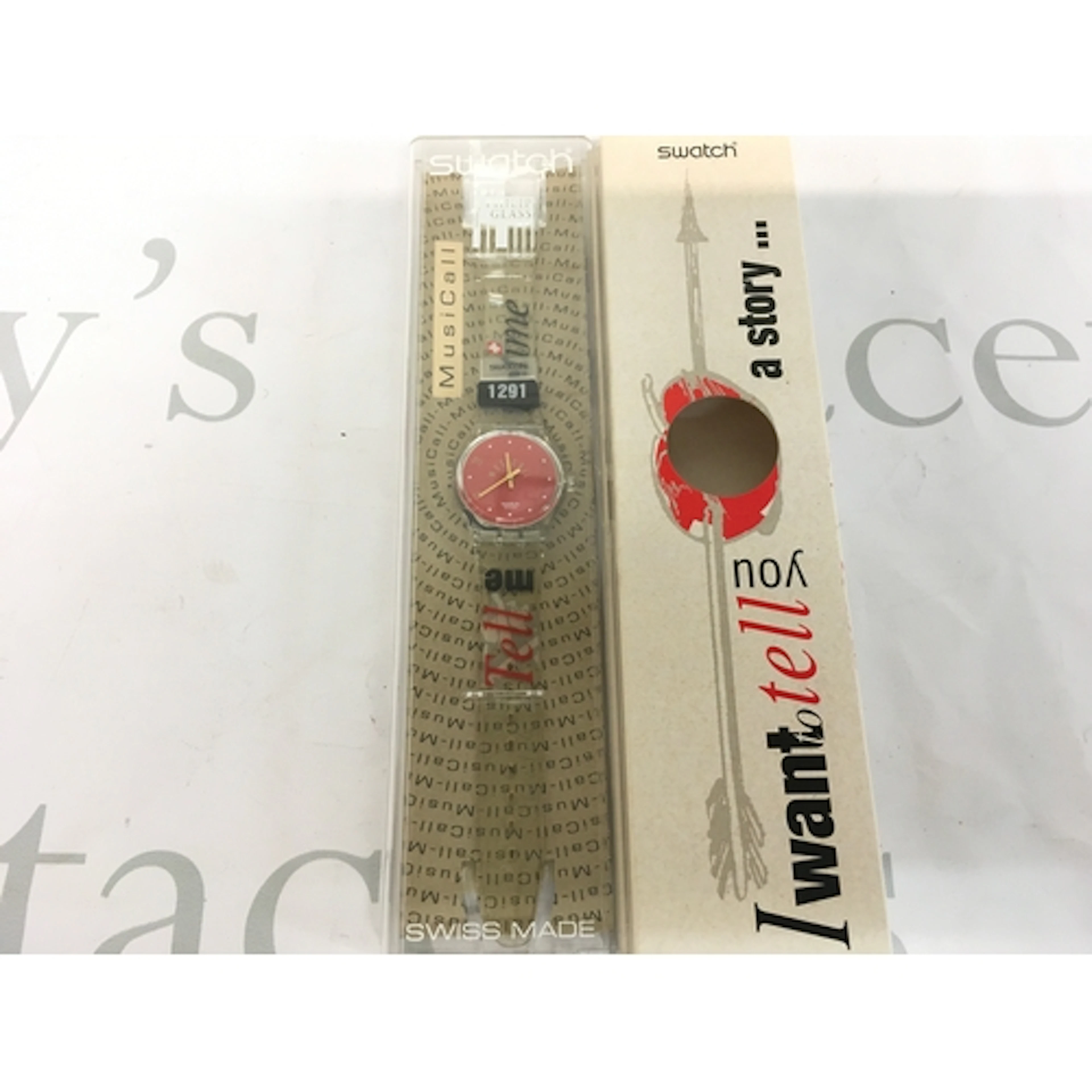 Swatch Musicall "Tell Me The Time" (SLZ100C) watch from 1997...