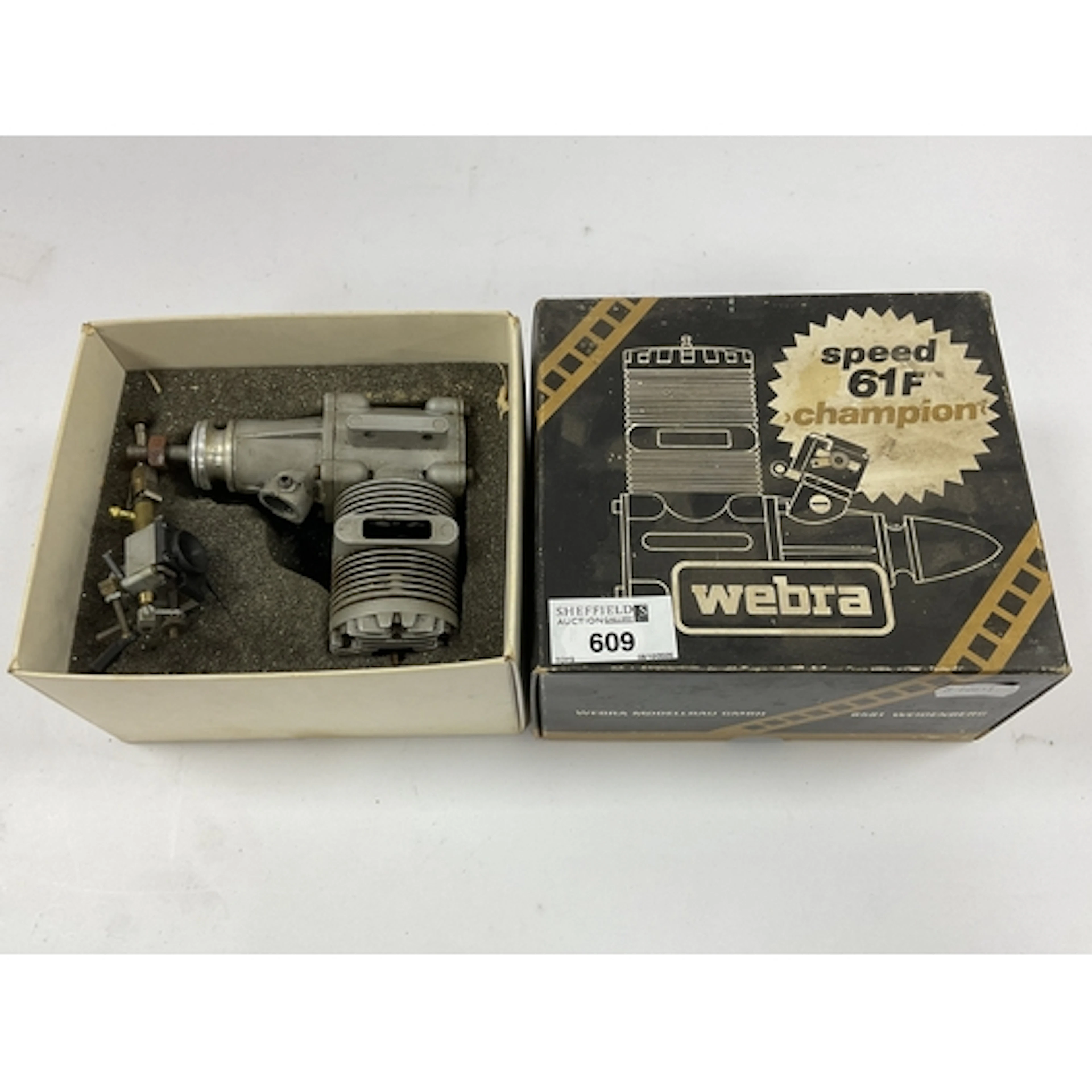 A Webra #1024RC Speed 61F Champion 10 ccm Aero Engine, untes...